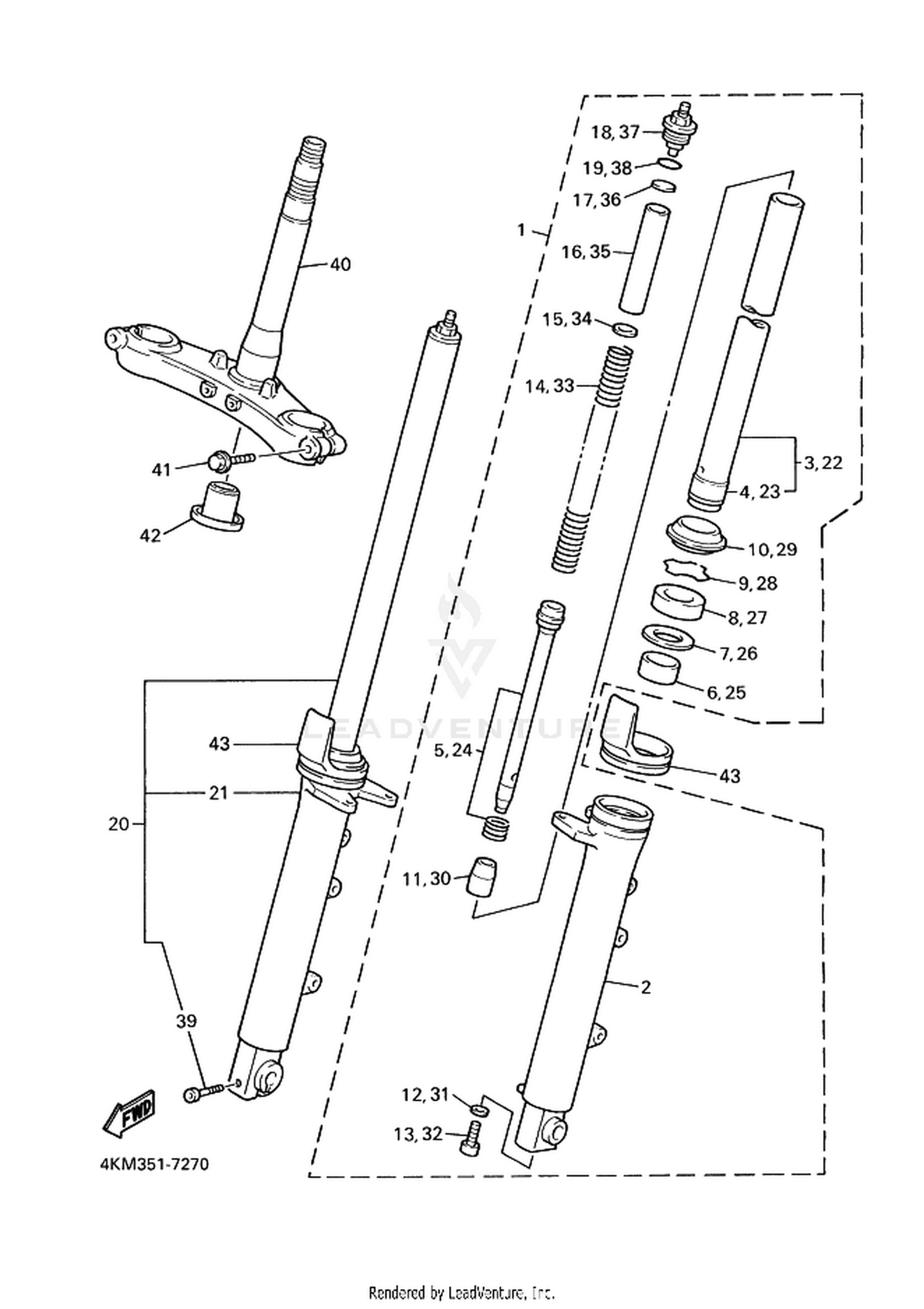 27 FRONT FORK
