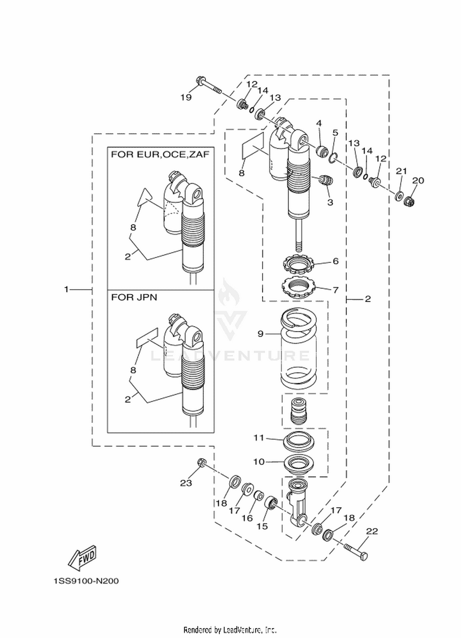 20 REAR SUSPENSION