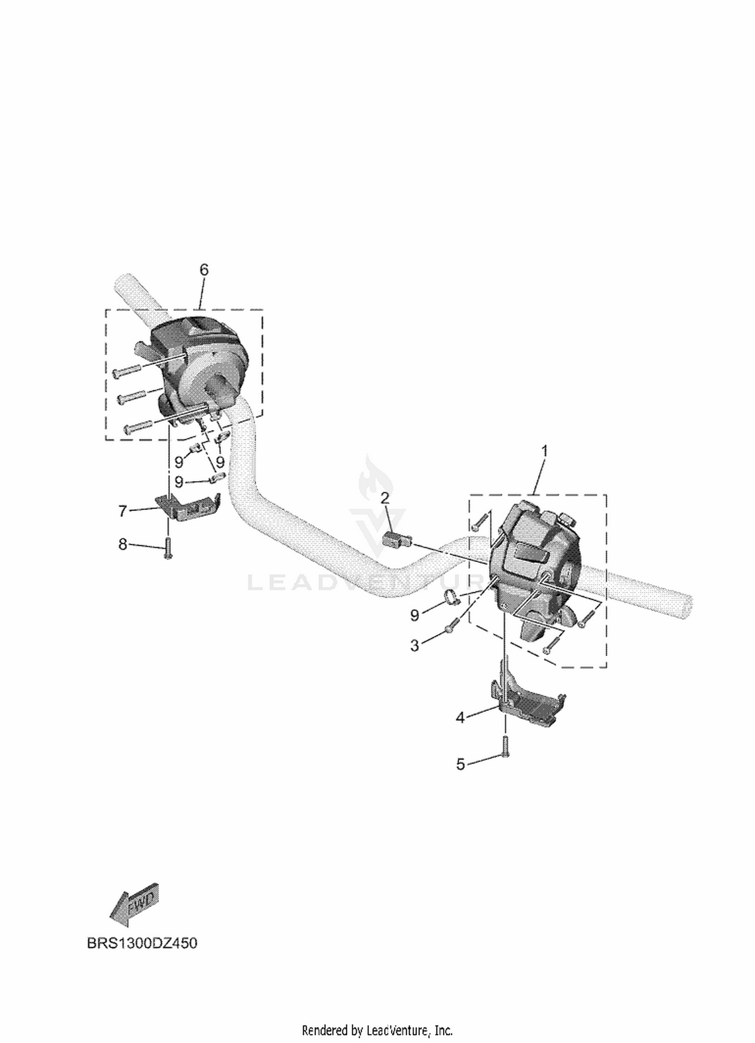 45 HANDLE SWITCH & LEVER
