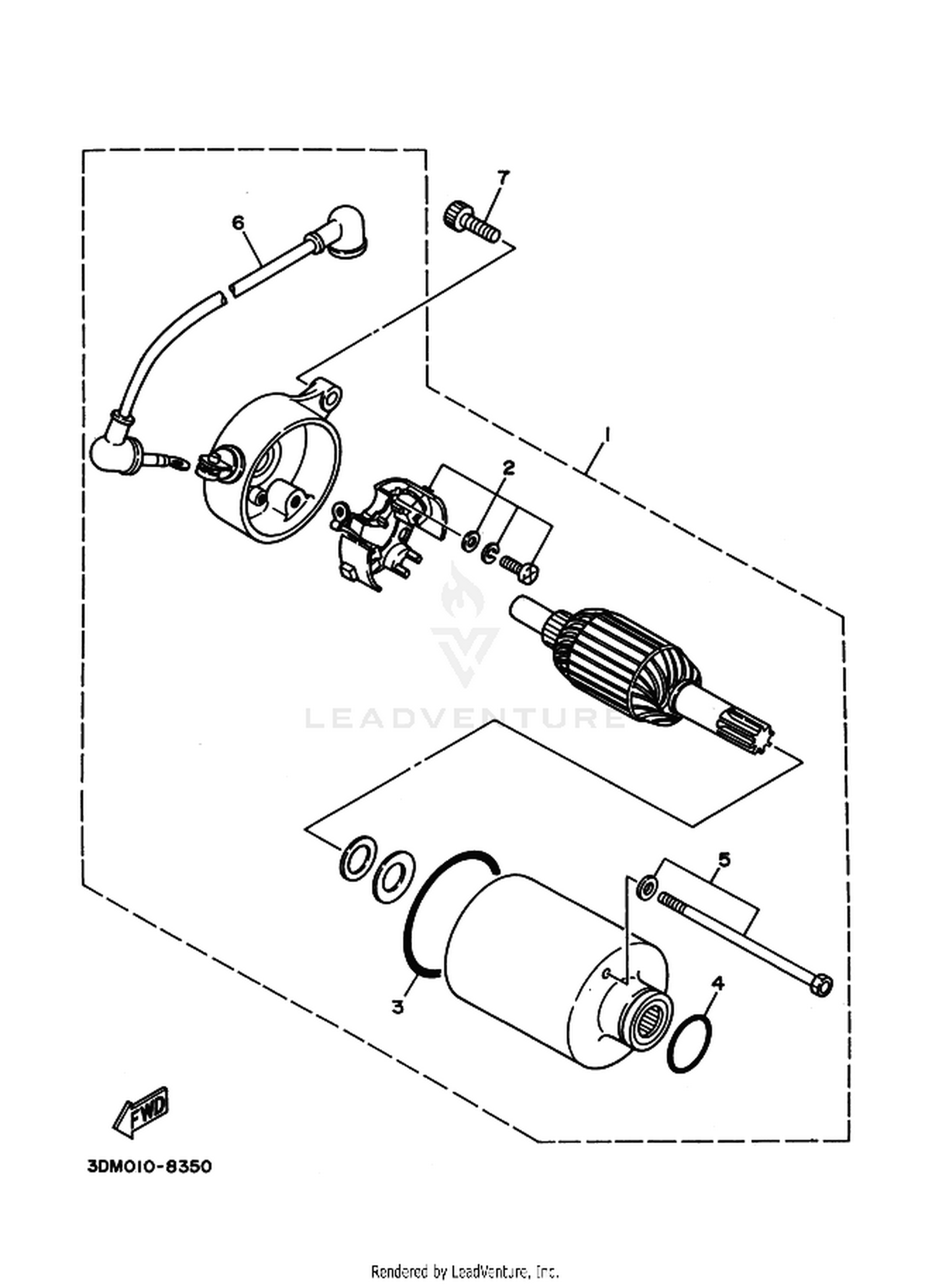 35 STARTING MOTOR