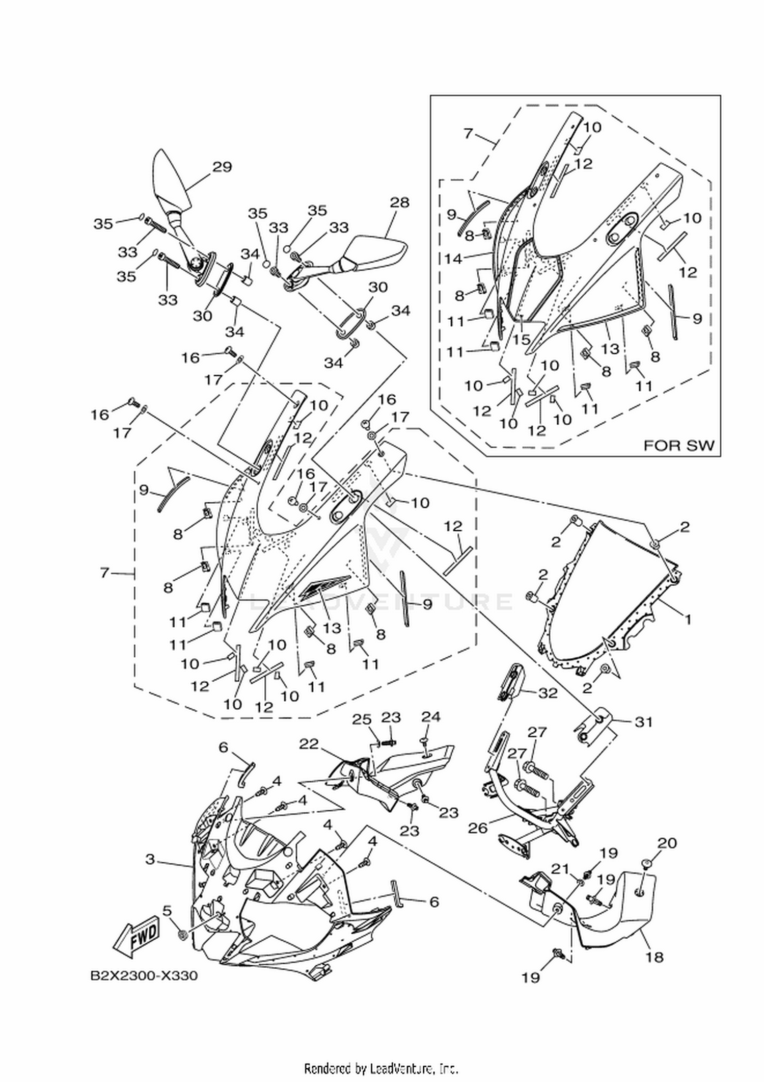33 WINDSHIELD