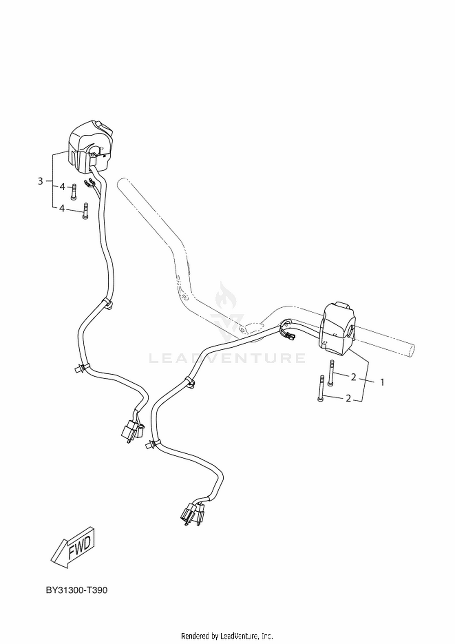 39 HANDLE SWITCH  LEVER