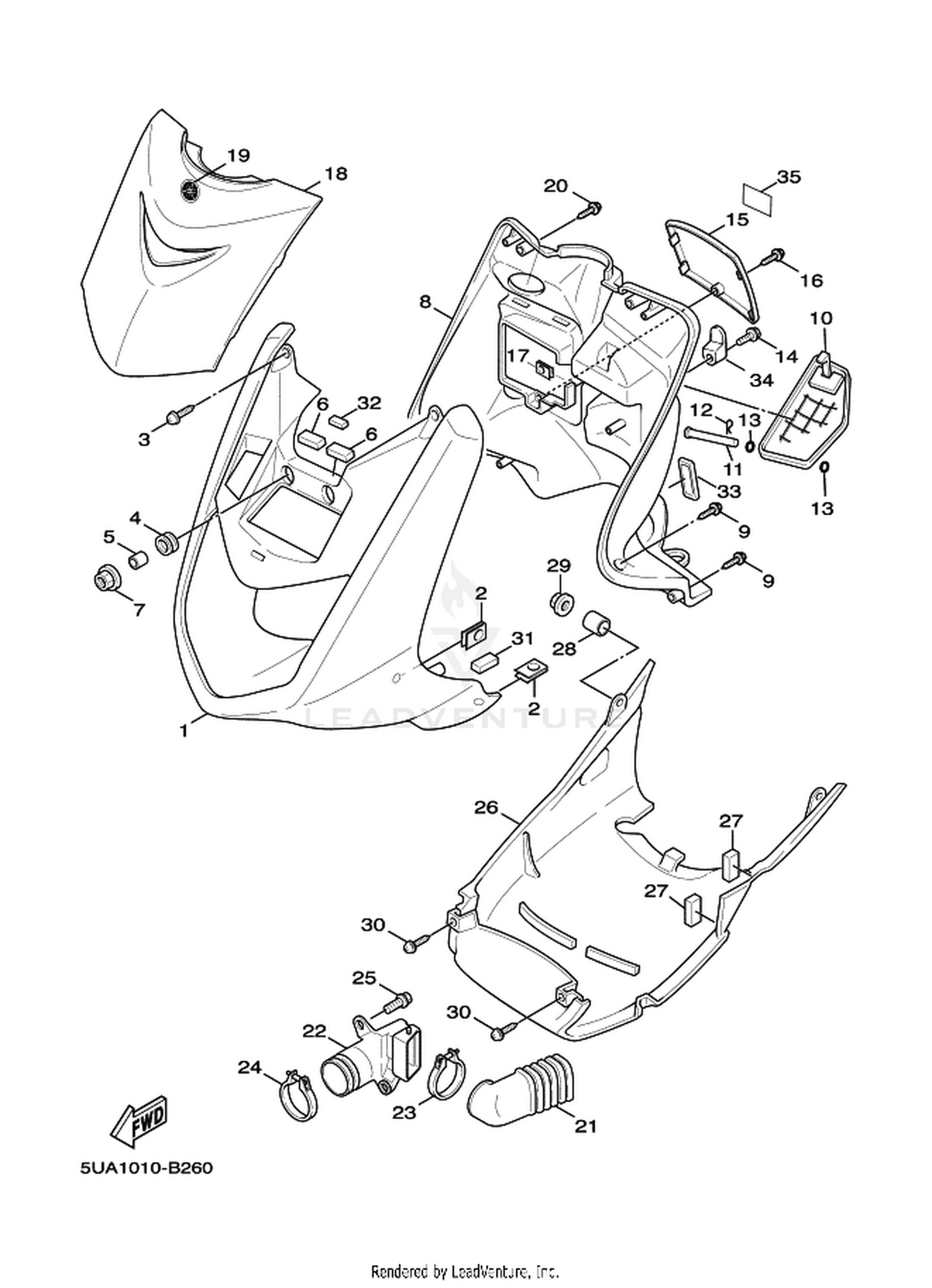 26 LEG SHIELD