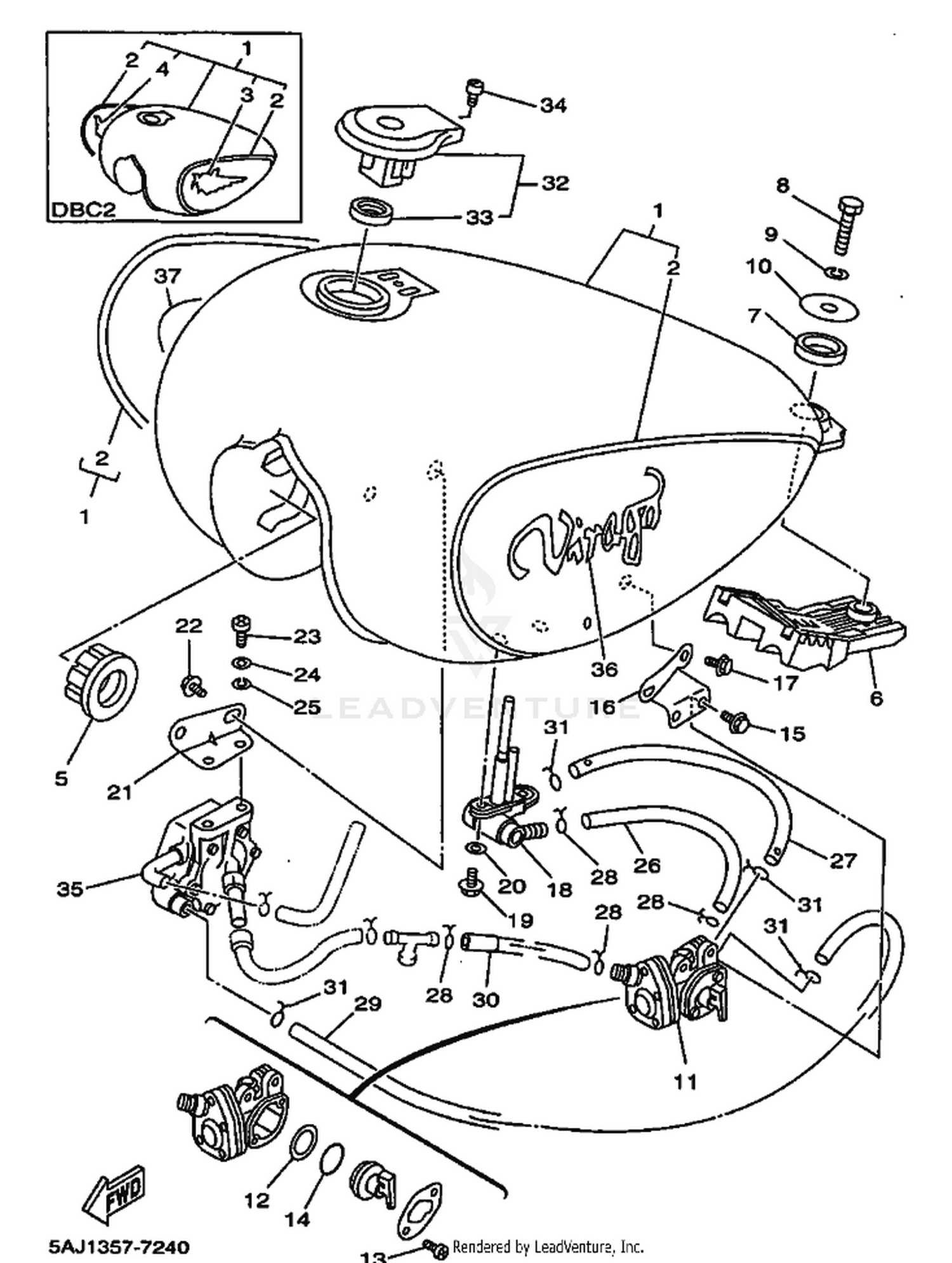 25 FUEL TANK