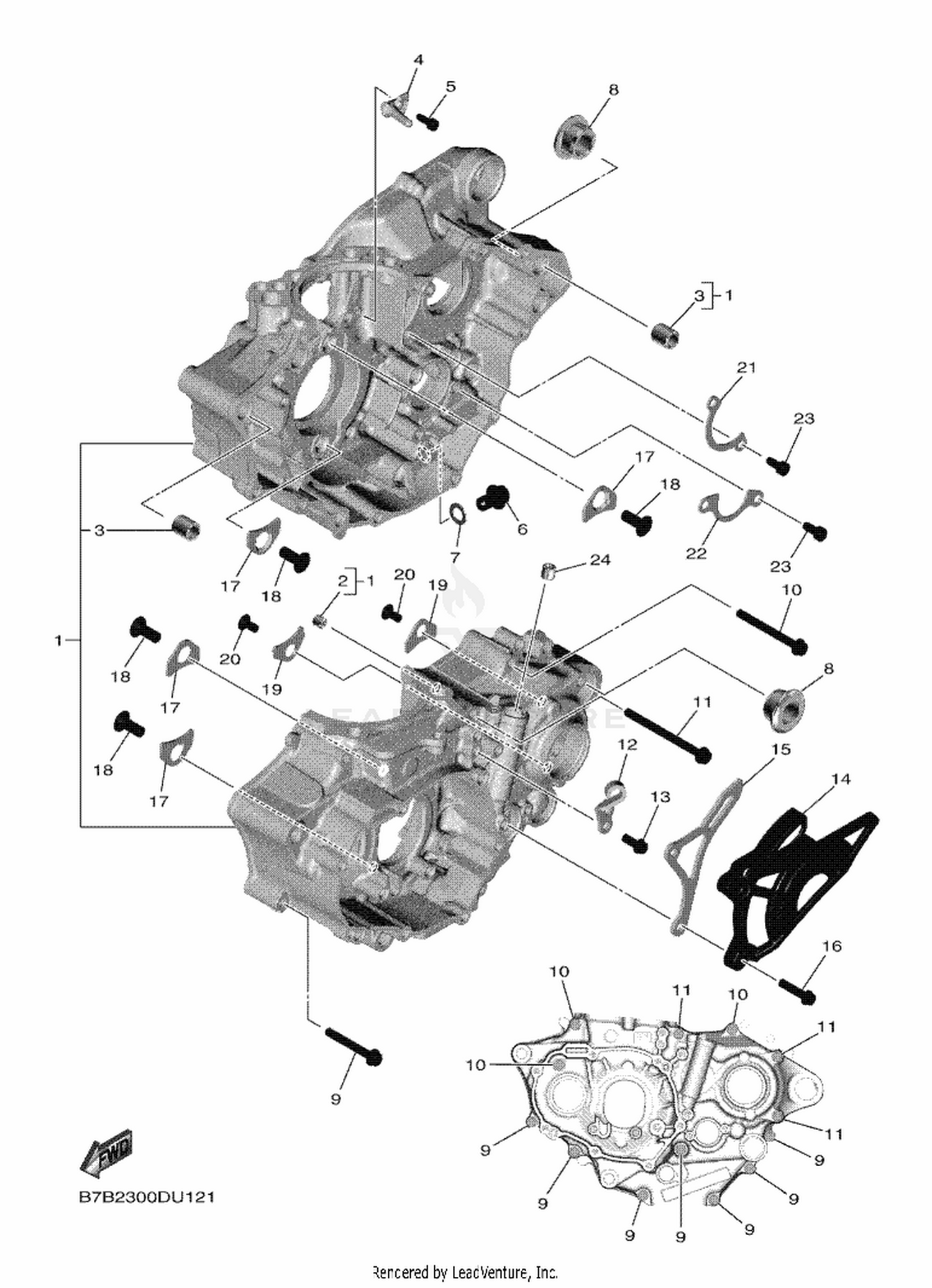 15 CRANKCASE