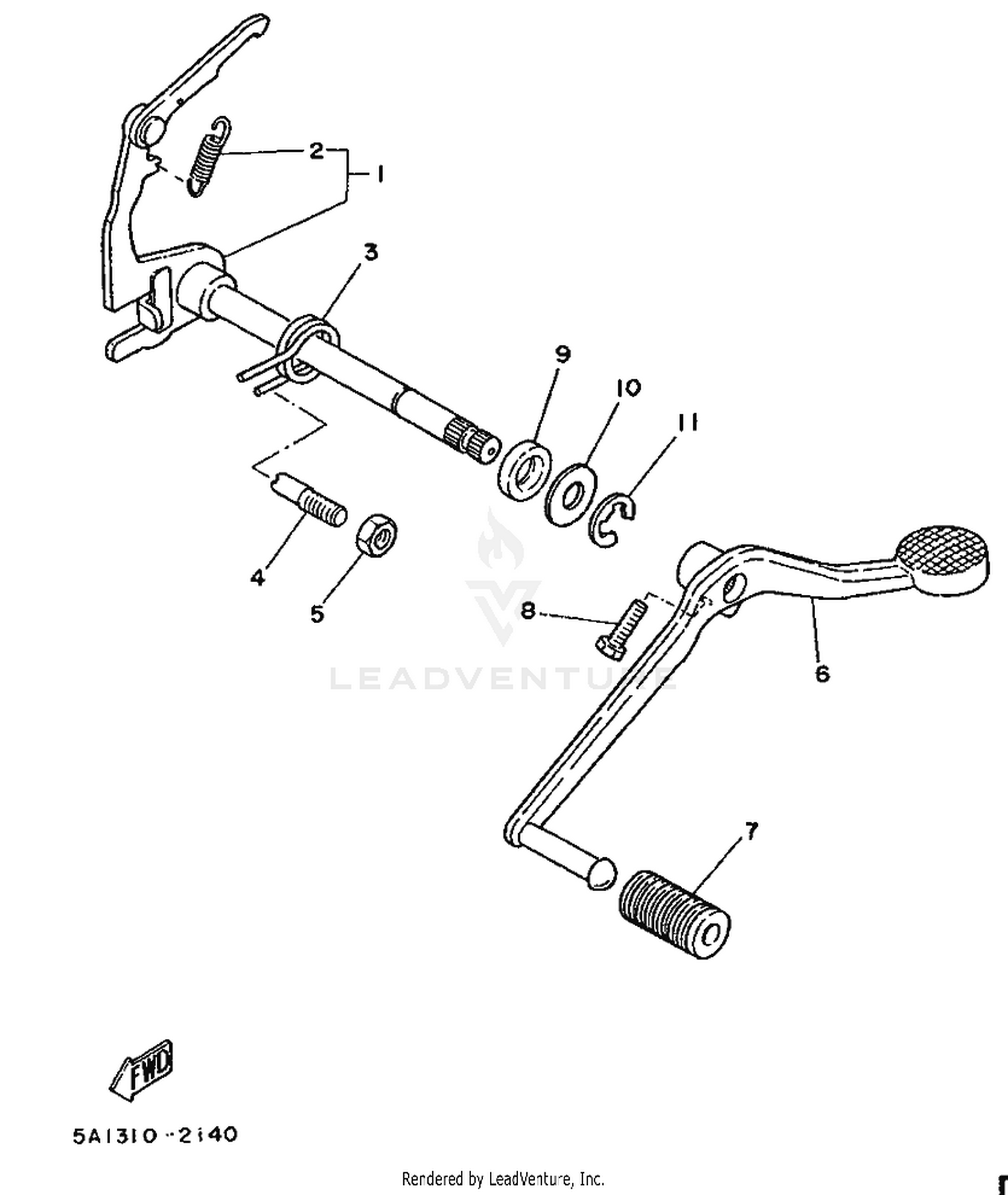 13 SHIFT SHAFT