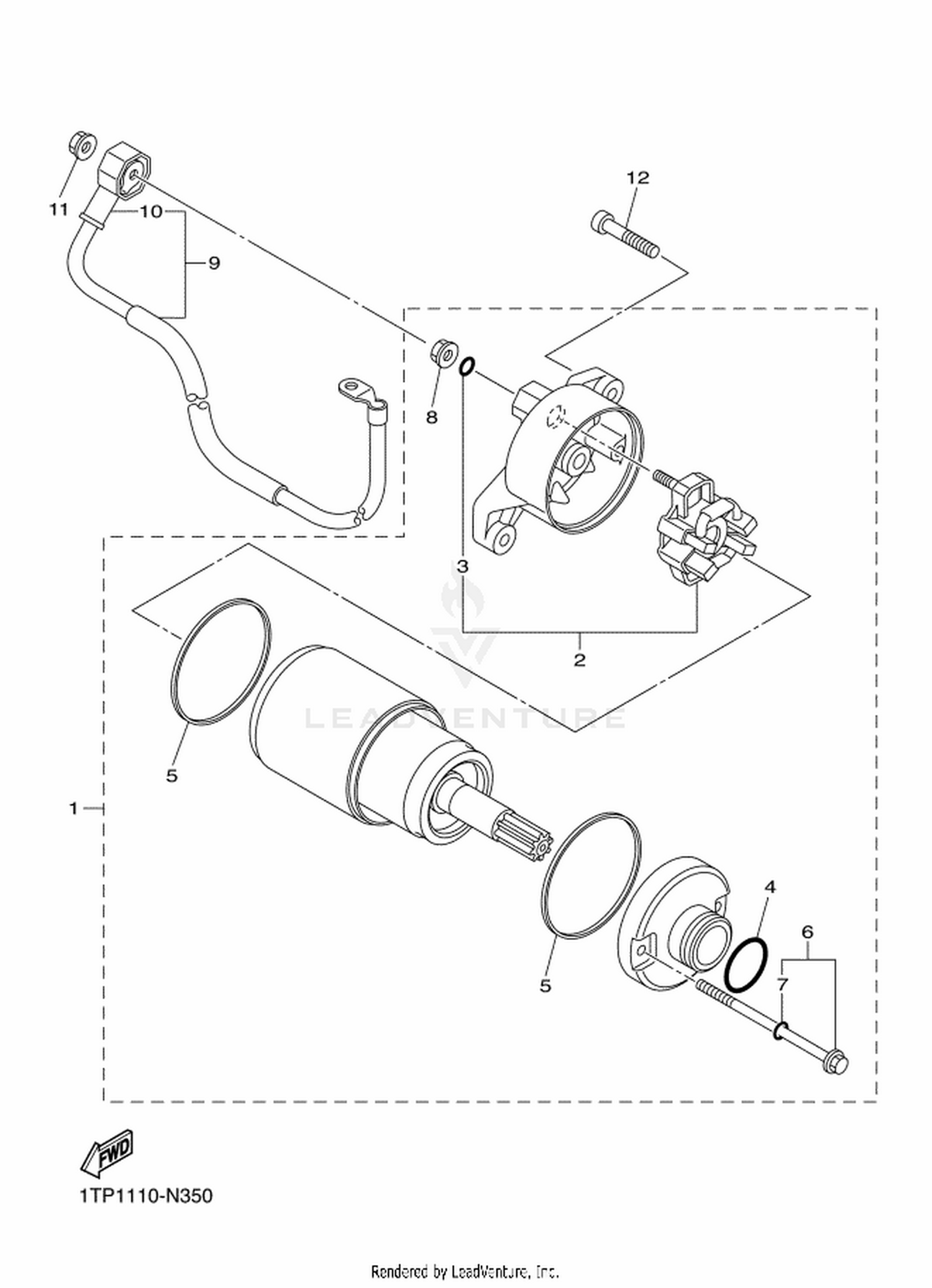 35 STARTING MOTOR