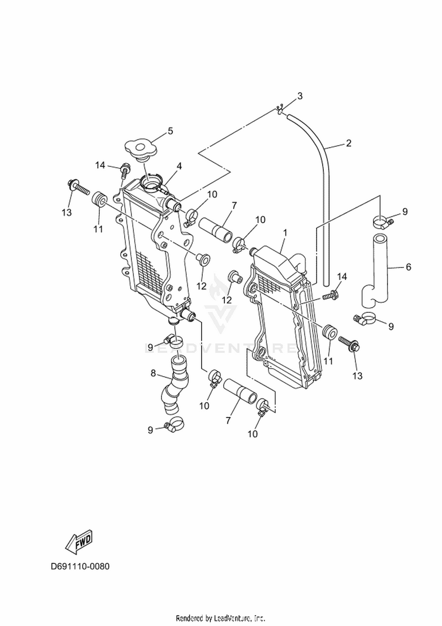 08 RADIATOR & HOSE