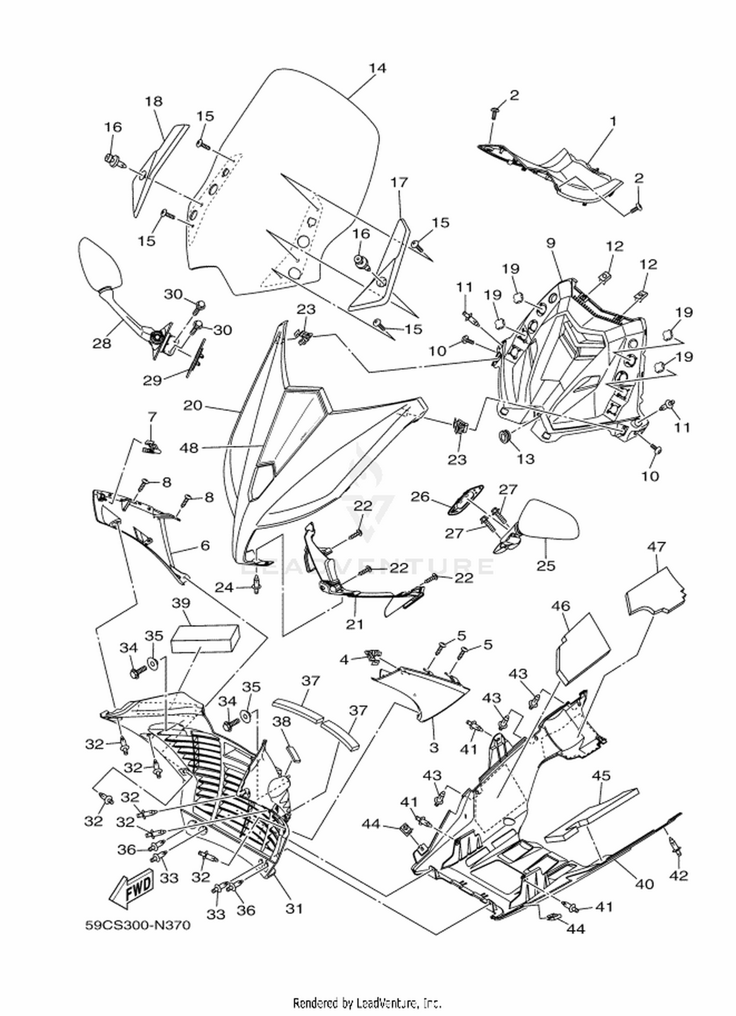 37 WINDSHIELD