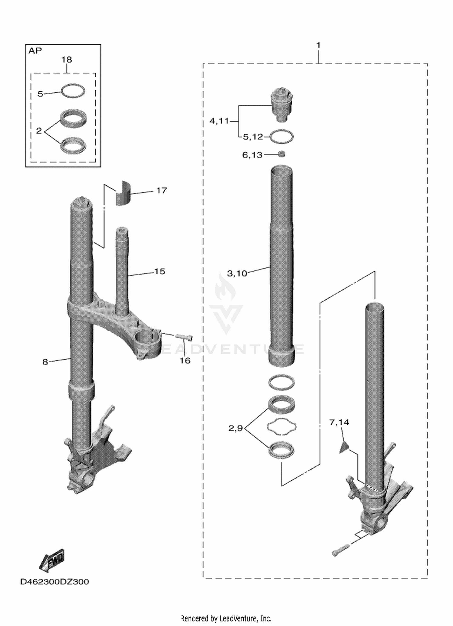 30 FRONT FORK