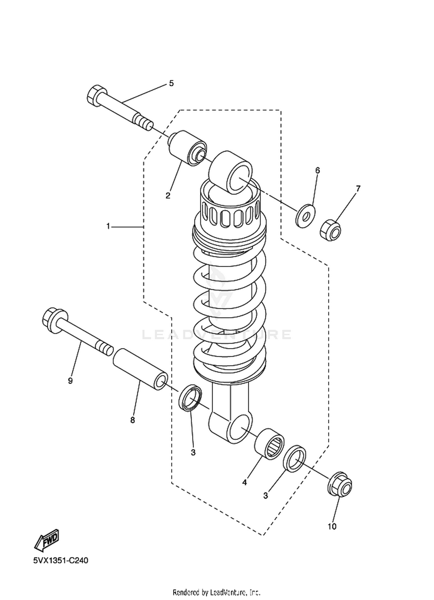 24 REAR SUSPENSION