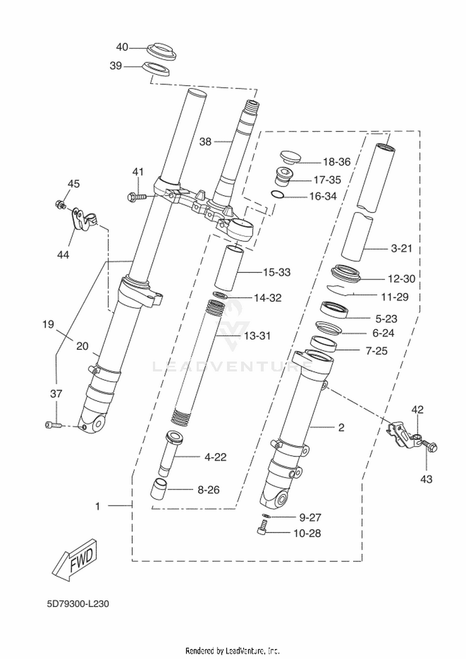23 FRONT FORK