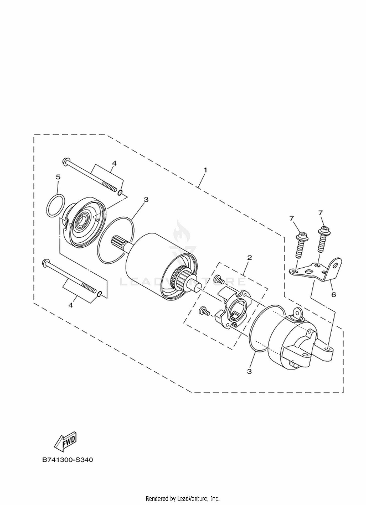 34 STARTING MOTOR