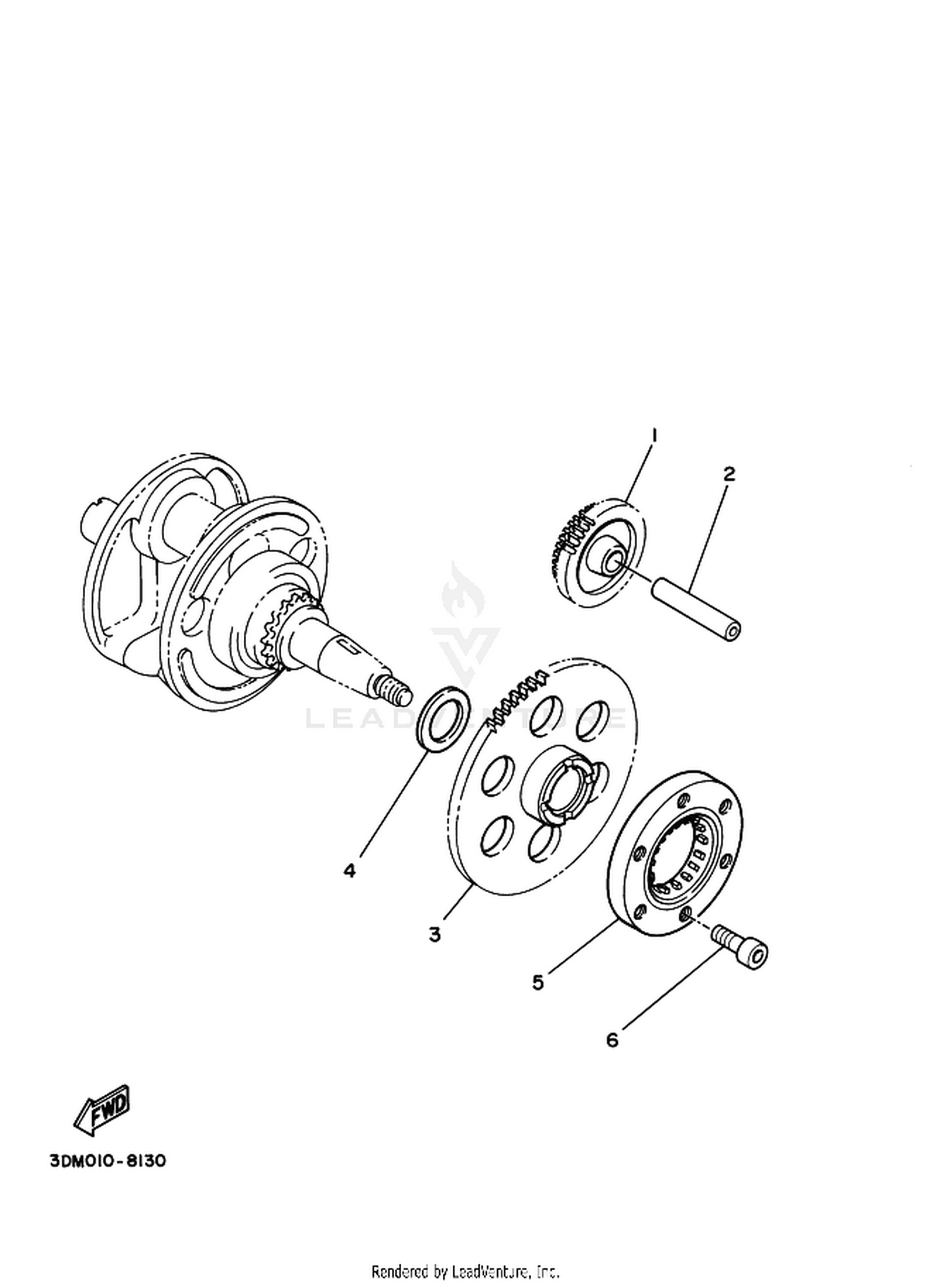 13 STARTER CLUTCH