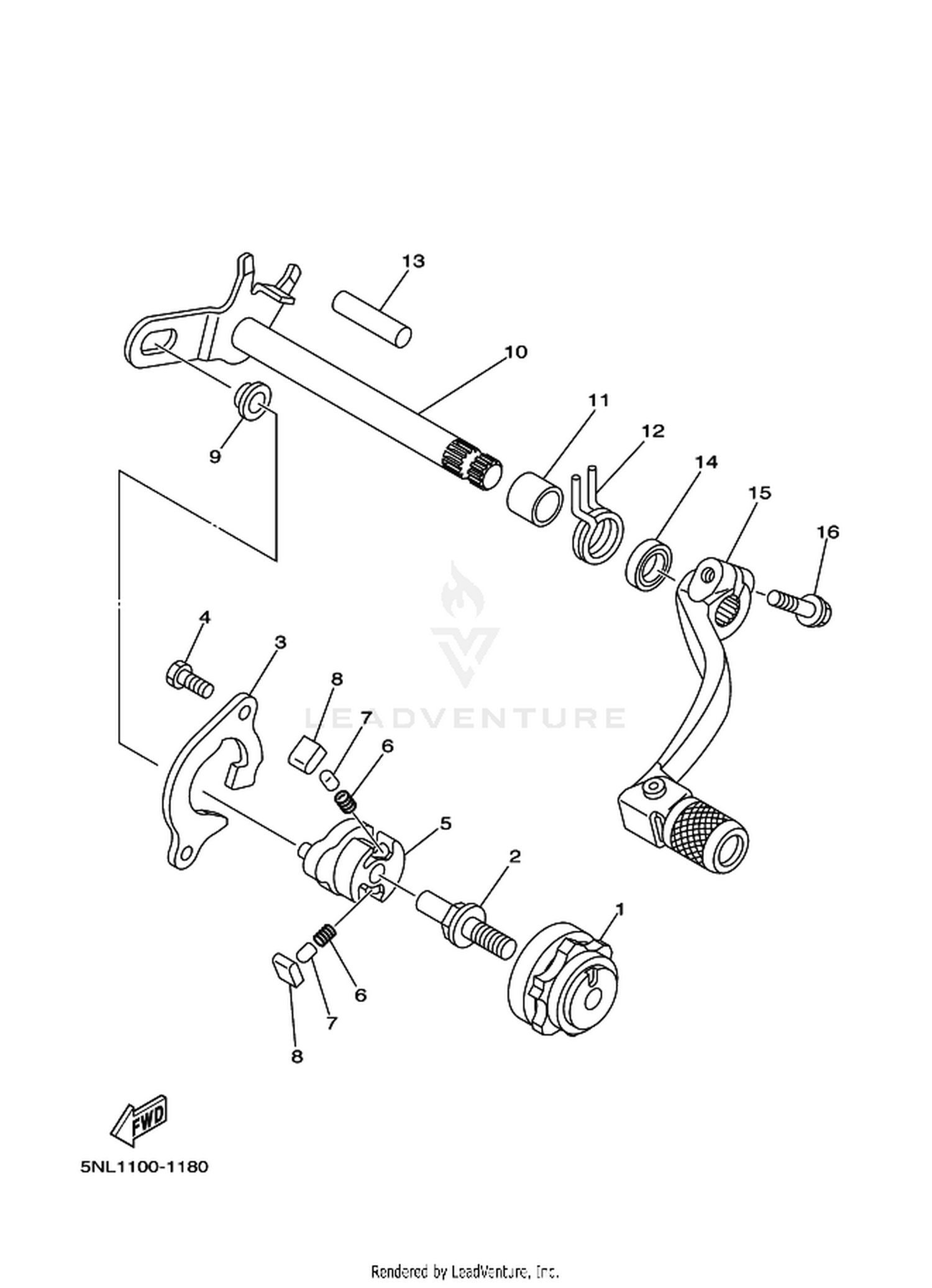 18 SHIFT SHAFT