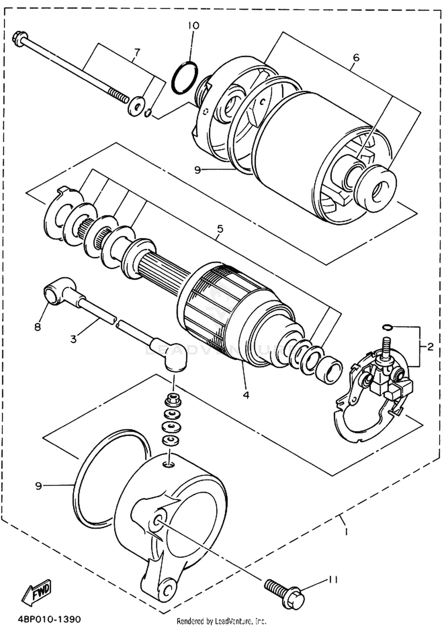 38 STARTING MOTOR