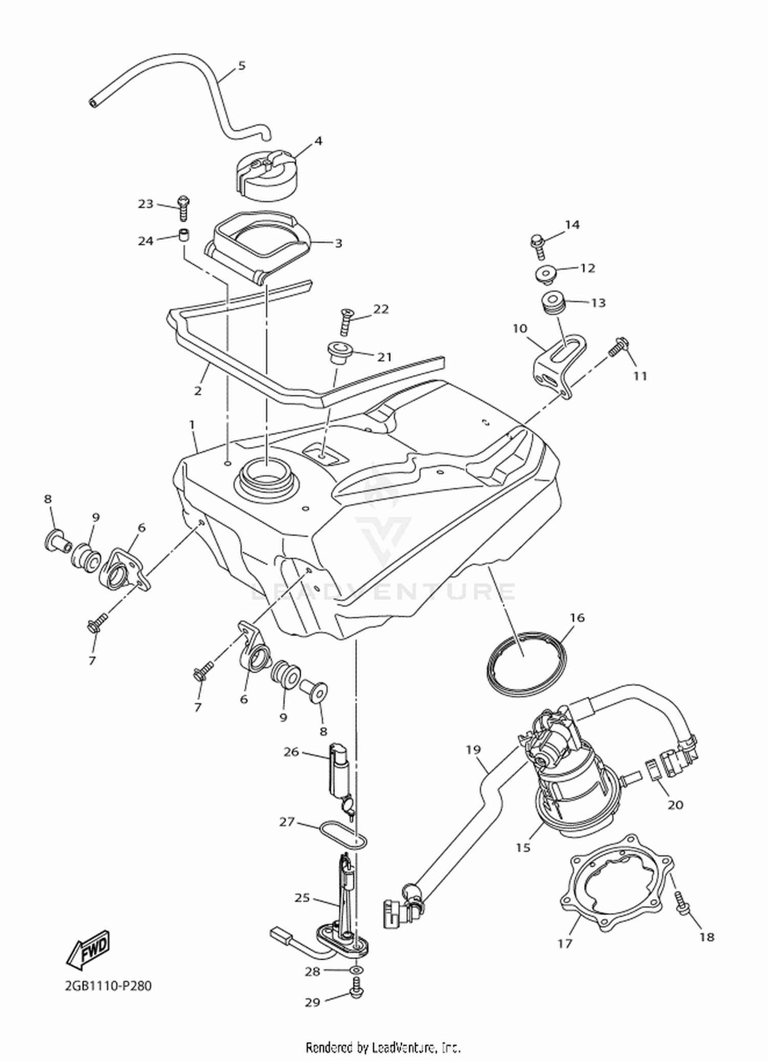 Assembly diagram