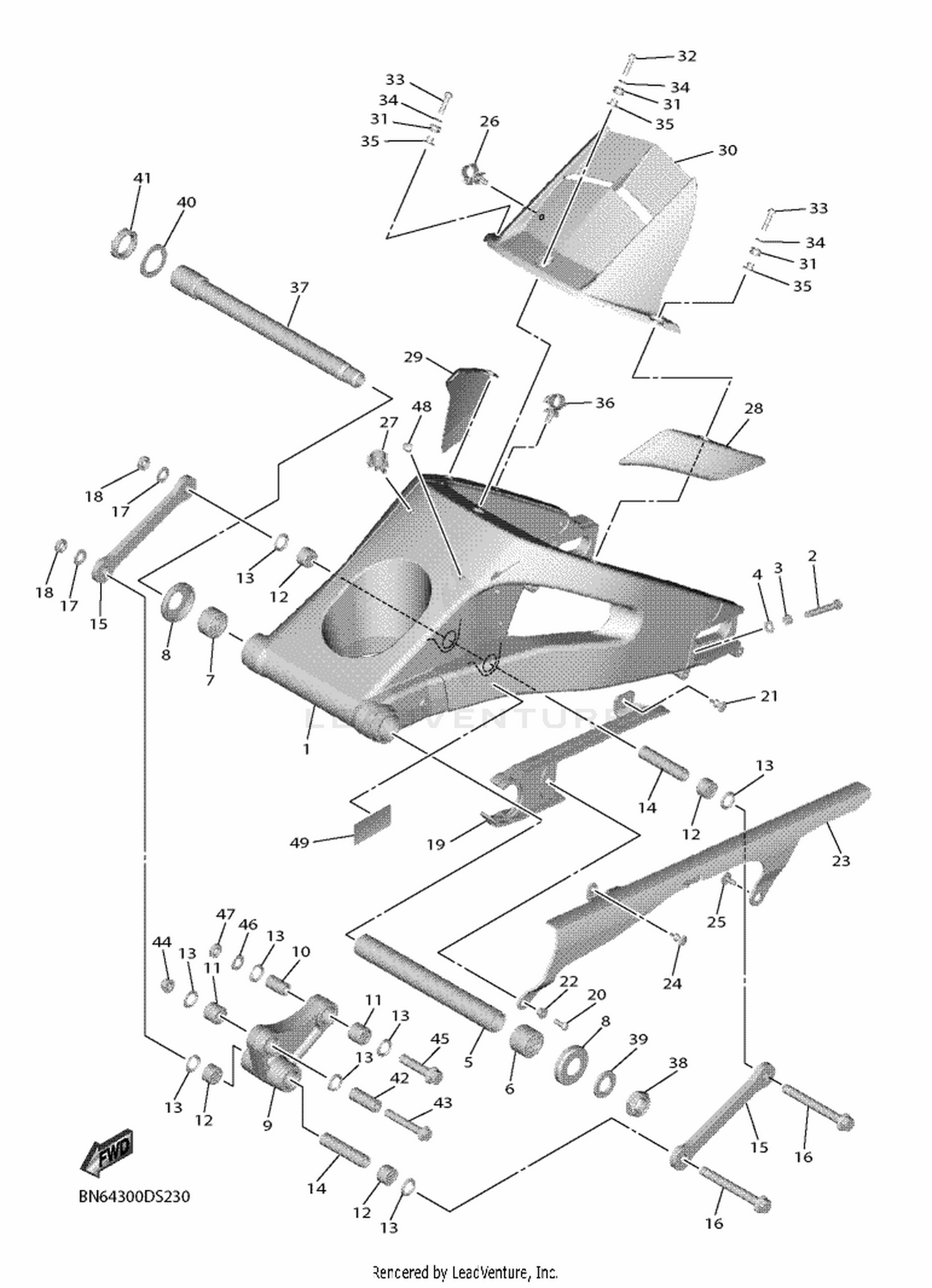 23 REAR ARM
