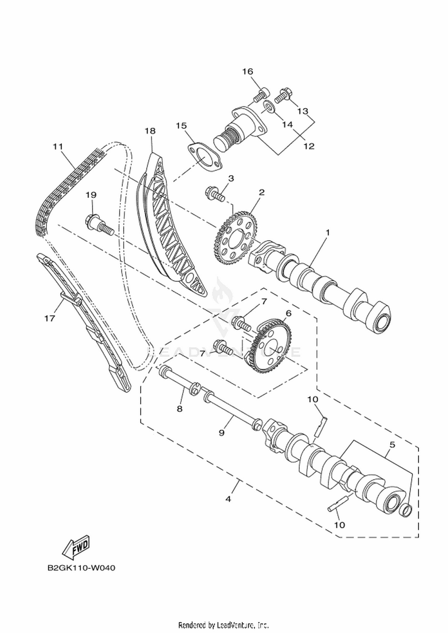 04 CAMSHAFT  CHAIN