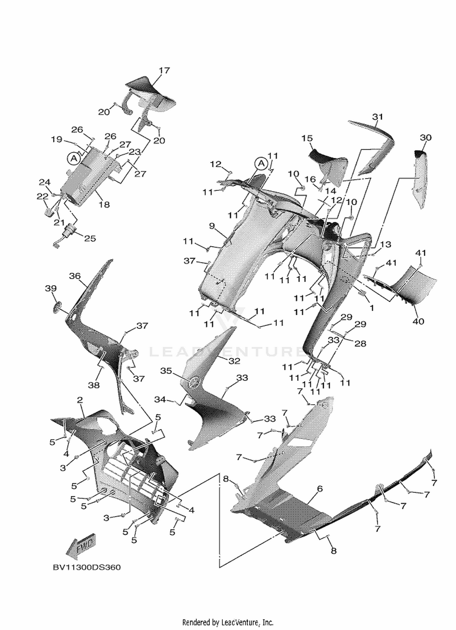 36 LEG SHIELD