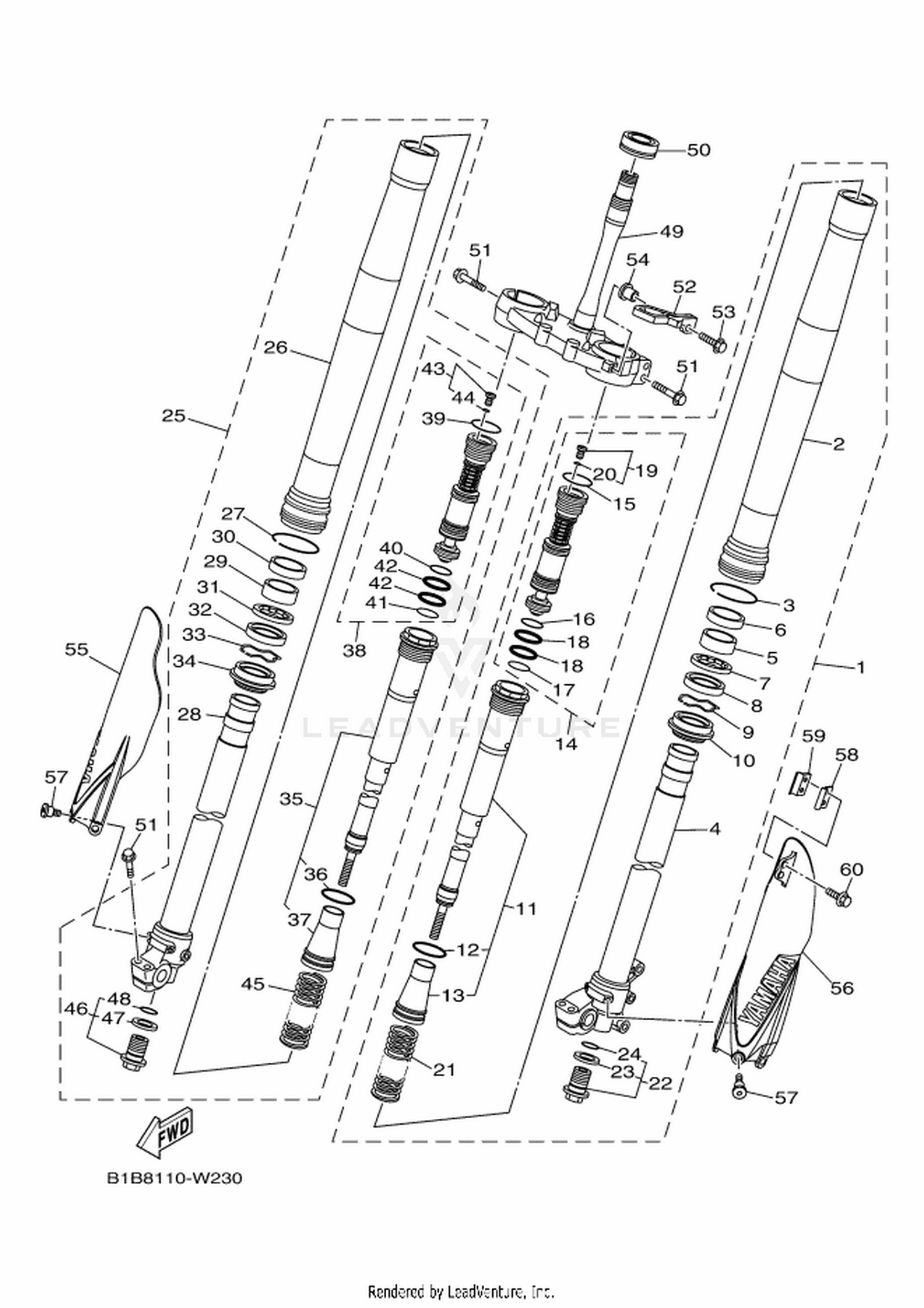 23 FRONT FORK