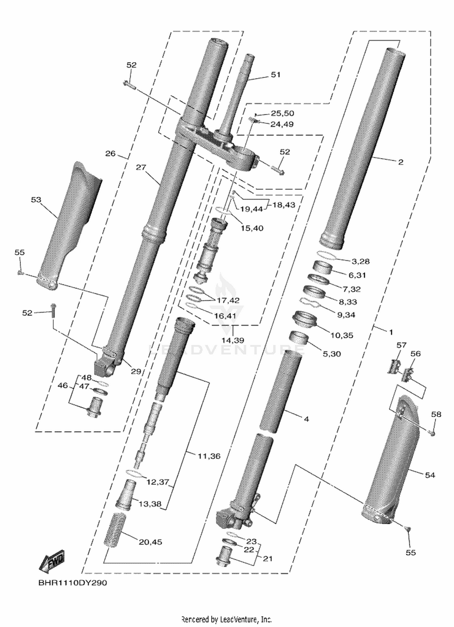 29 FRONT FORK
