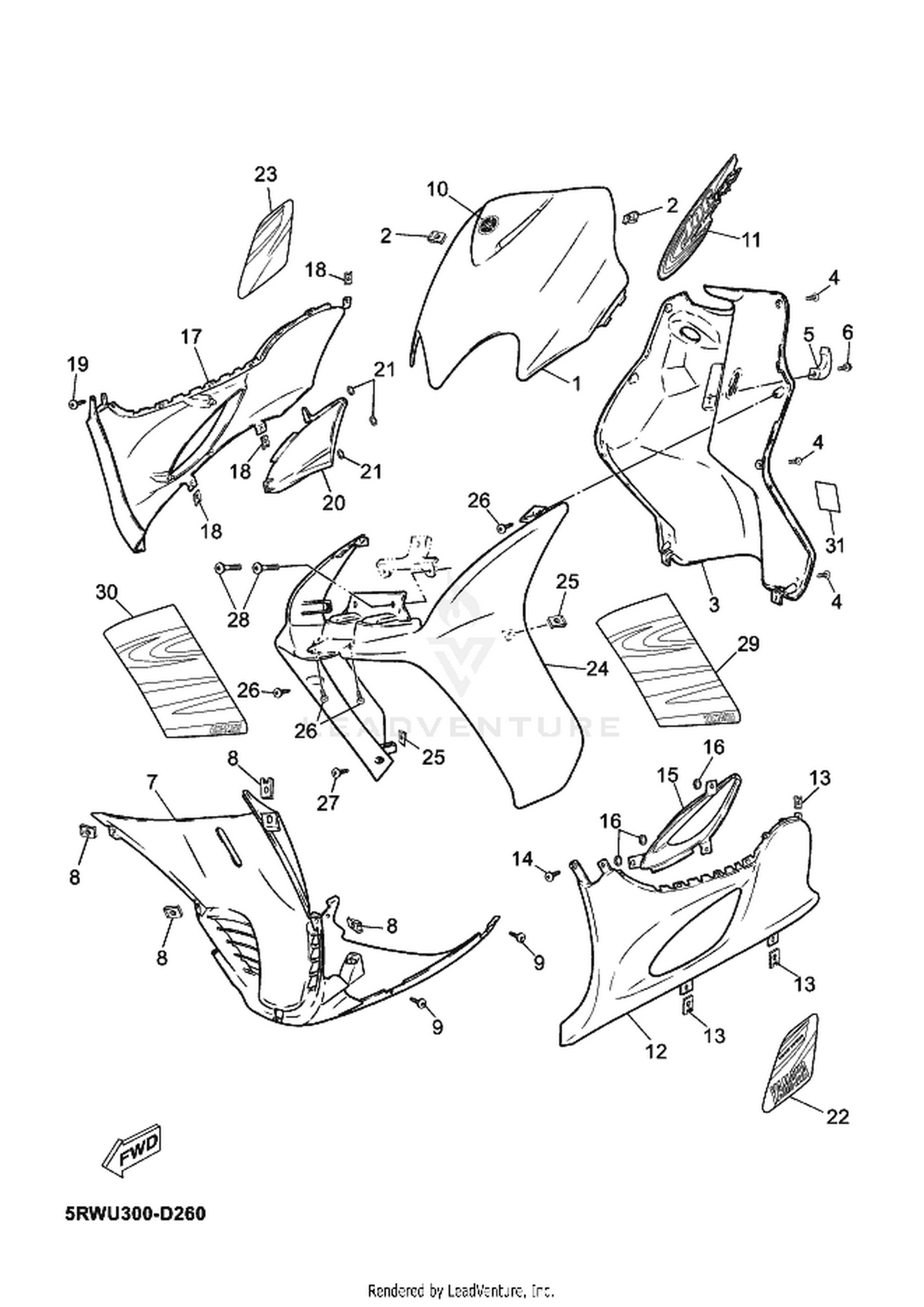27 LEG SHIELD
