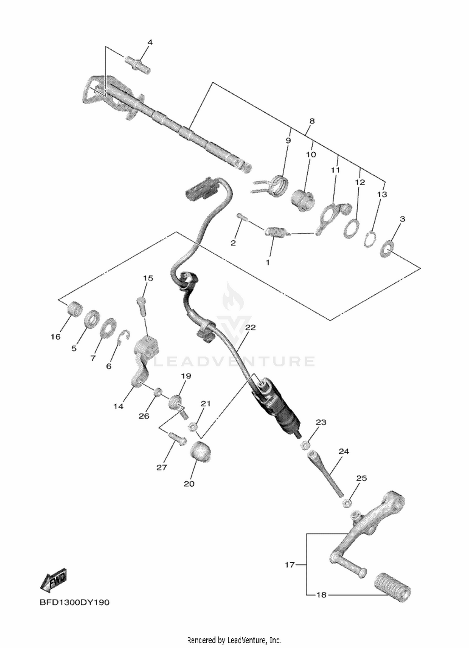 19 SHIFT SHAFT