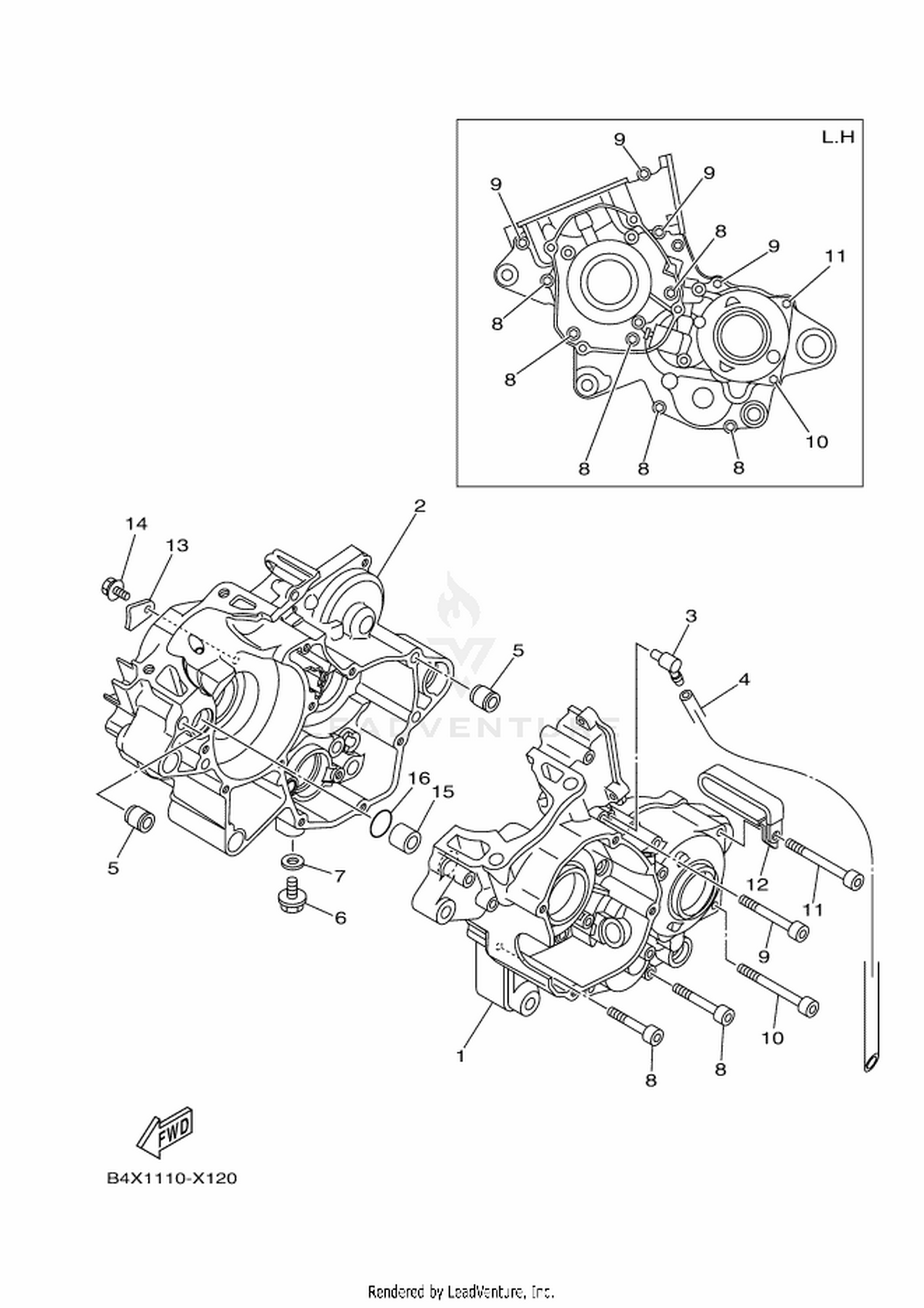 12 CRANKCASE