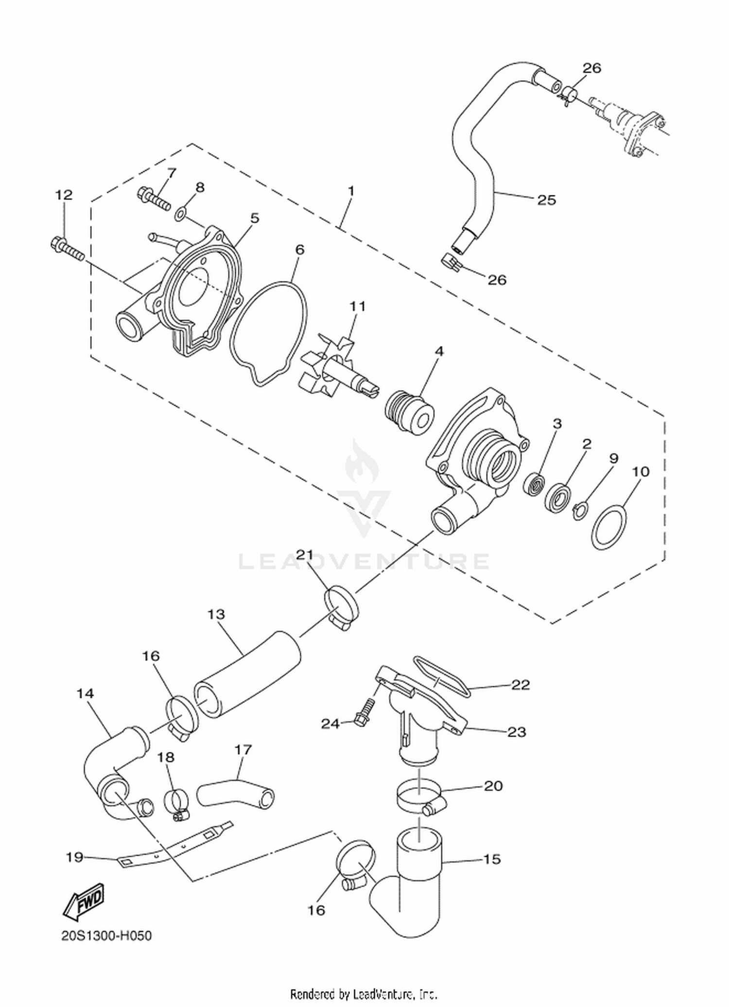 05 WATER PUMP