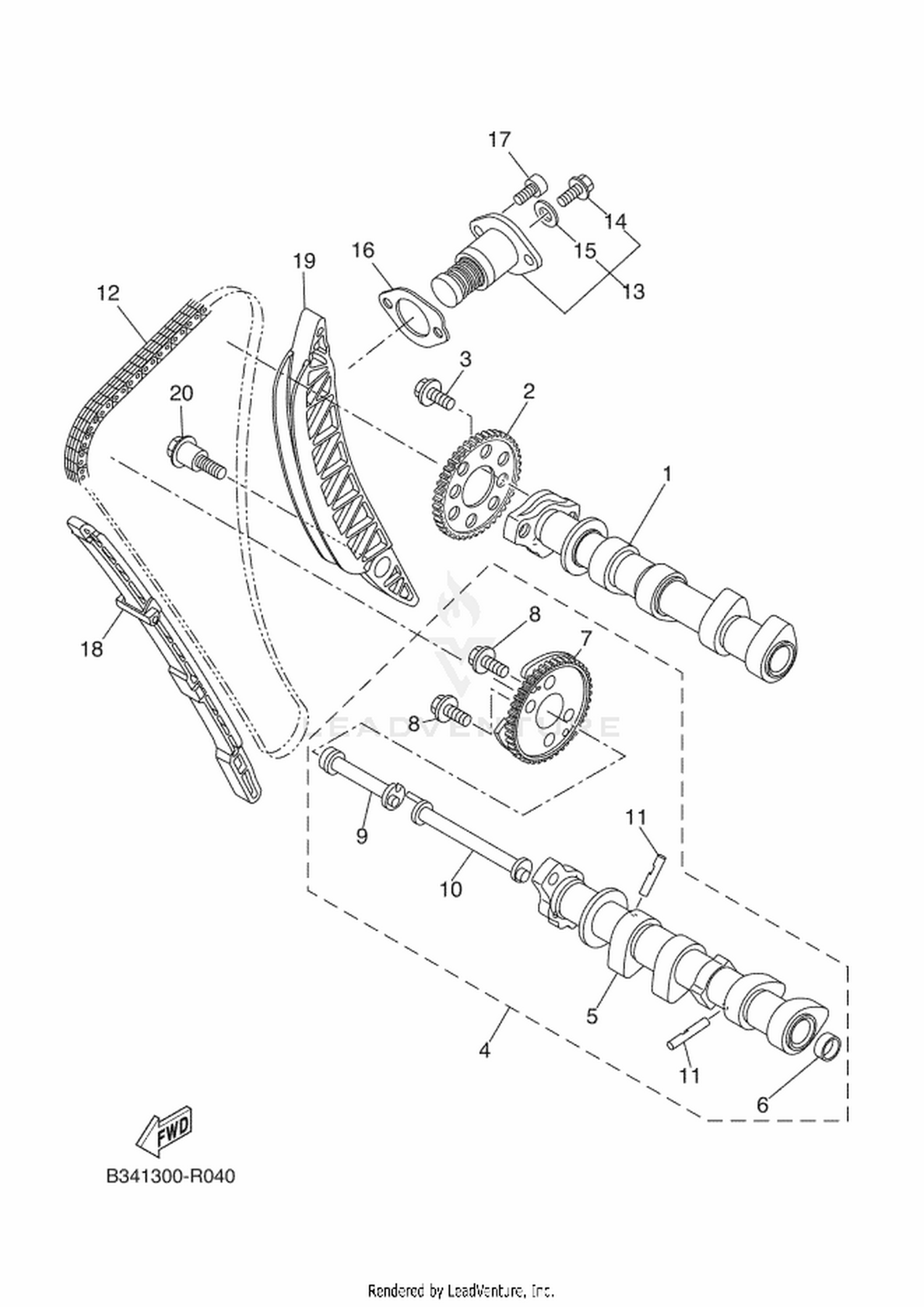 04 CAMSHAFT  CHAIN