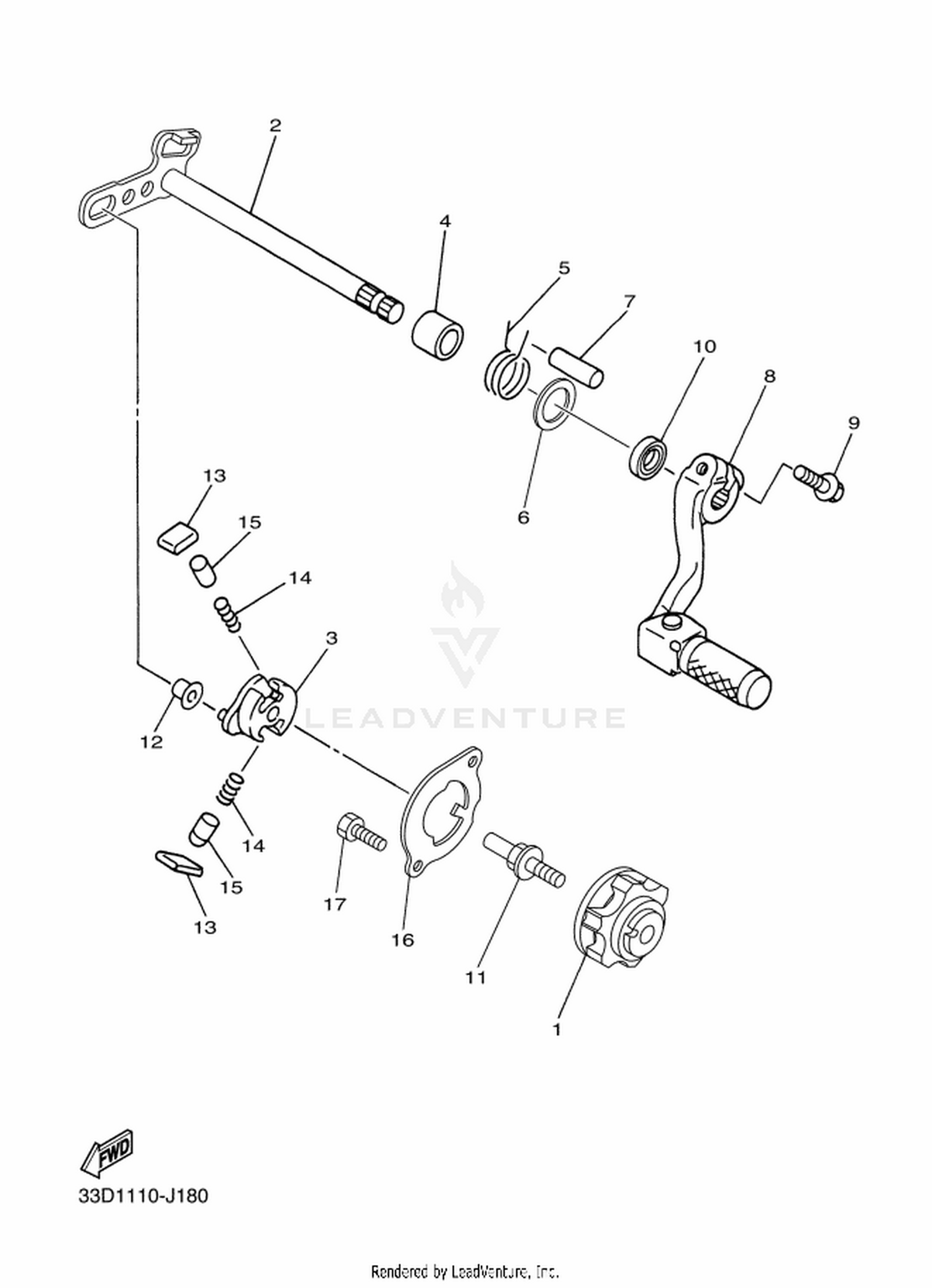 18 SHIFT SHAFT