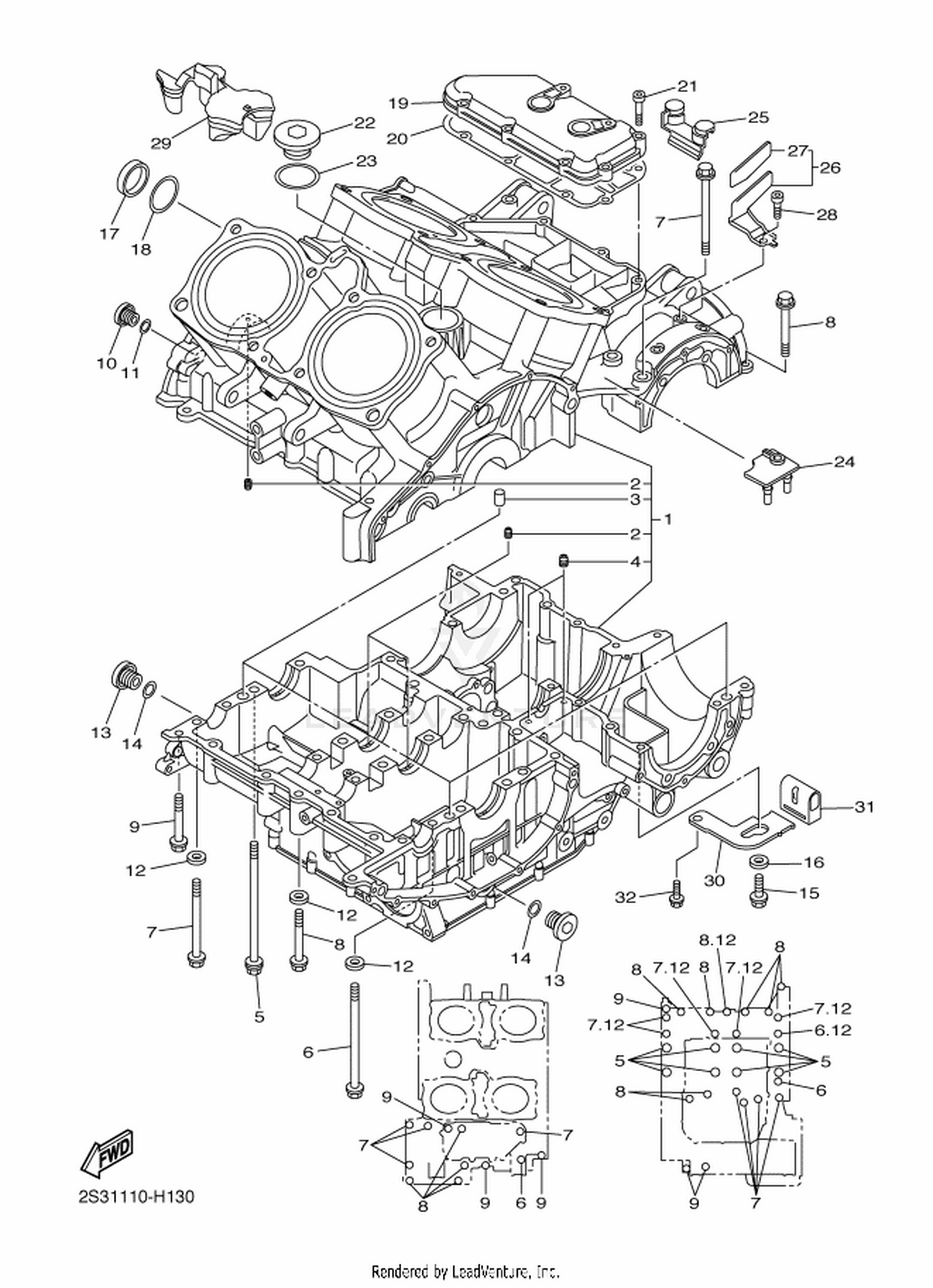 13 CRANKCASE