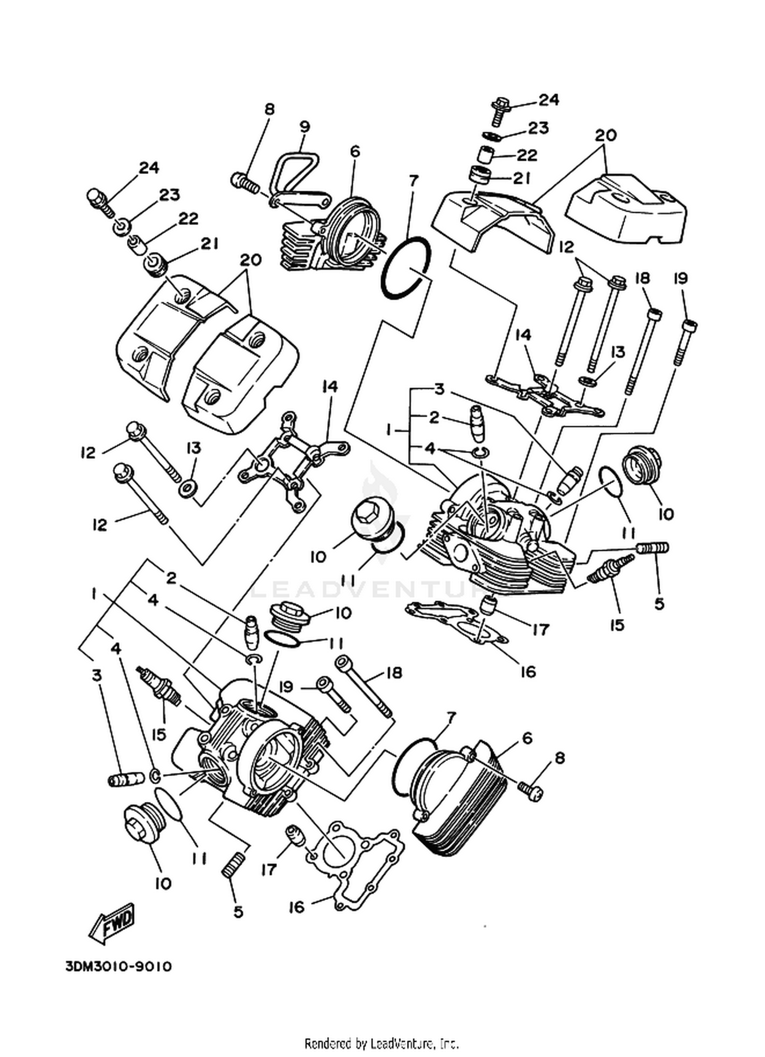 01 CYLINDER HEAD