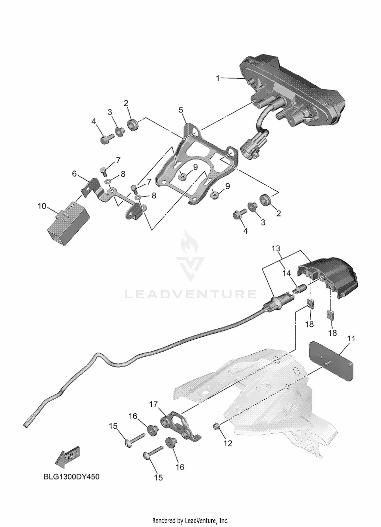 45 TAILLIGHT