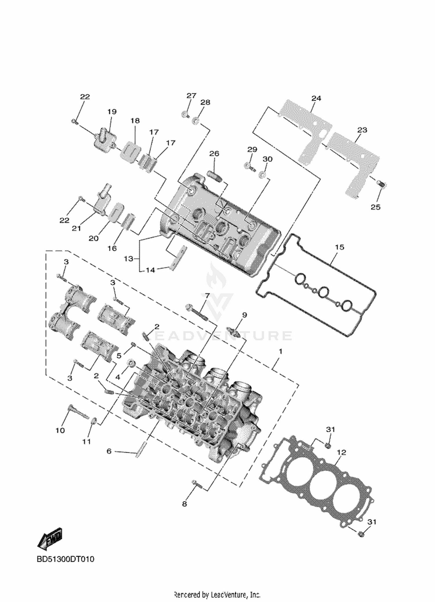 01 CYLINDER HEAD