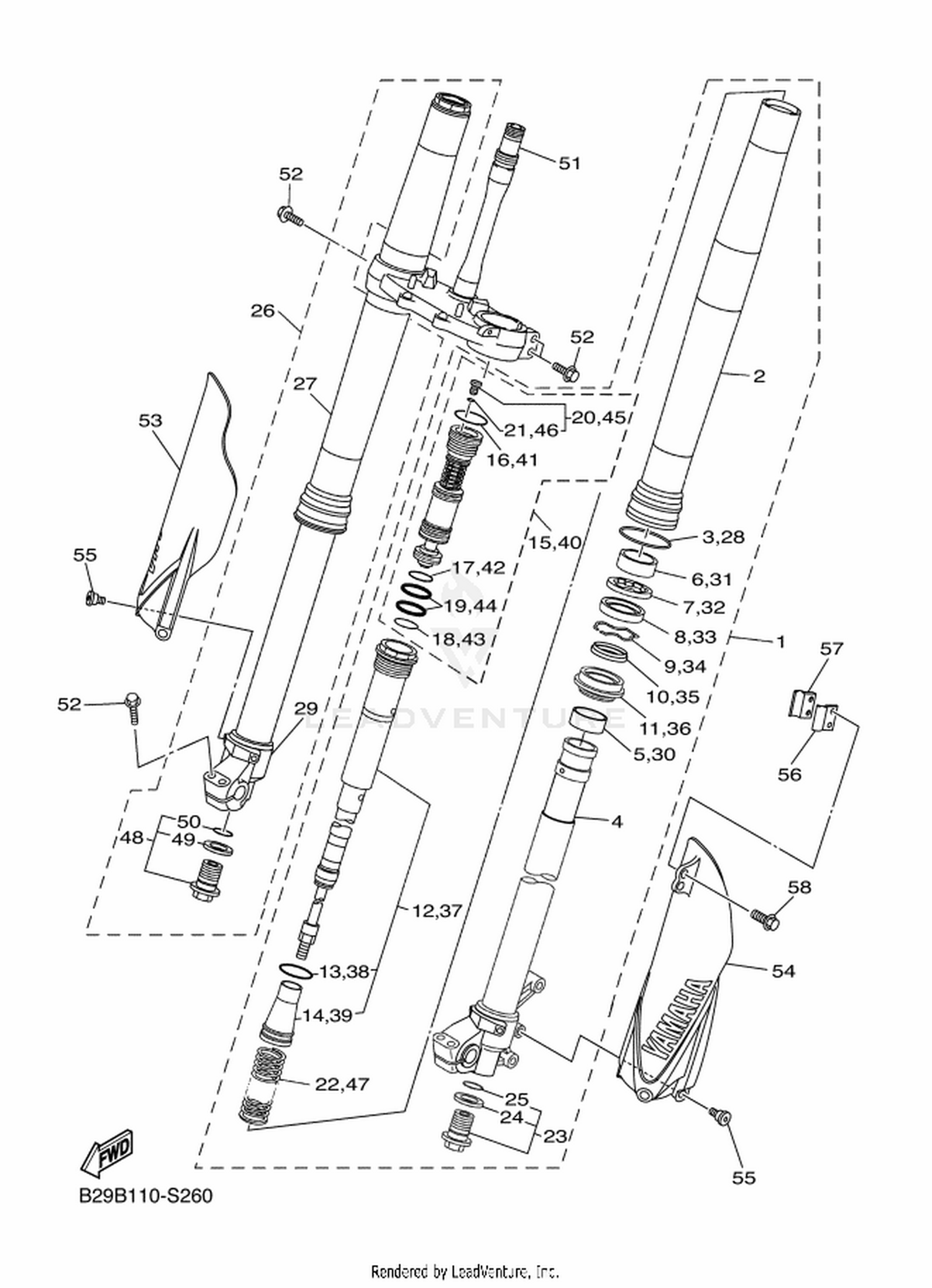 26 FRONT FORK