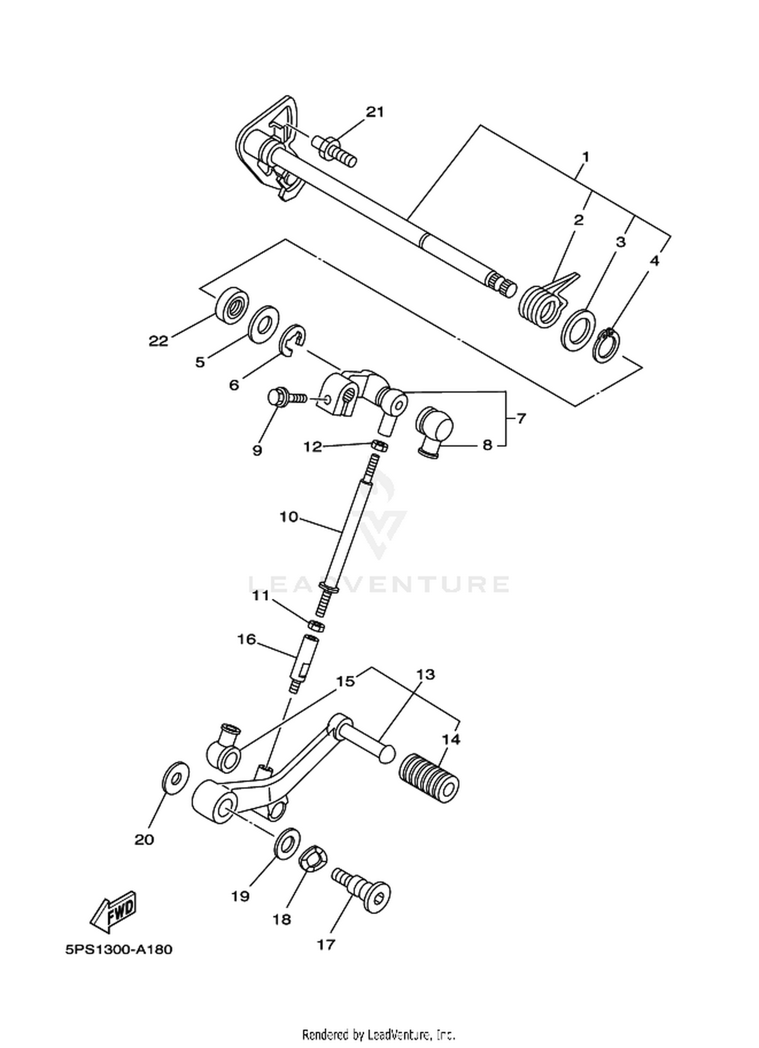 18 SHIFT SHAFT