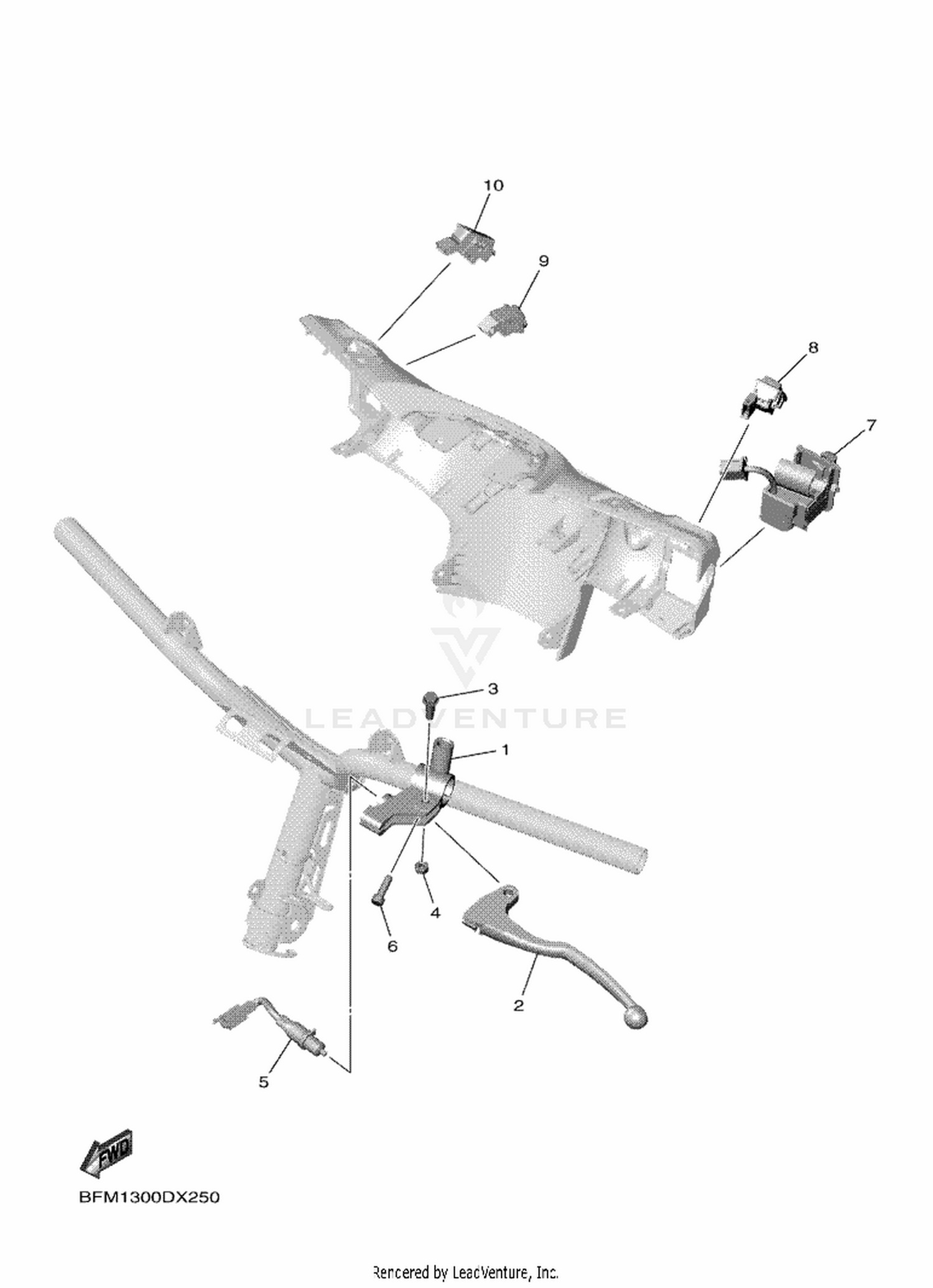 25 HANDLE SWITCH & LEVER
