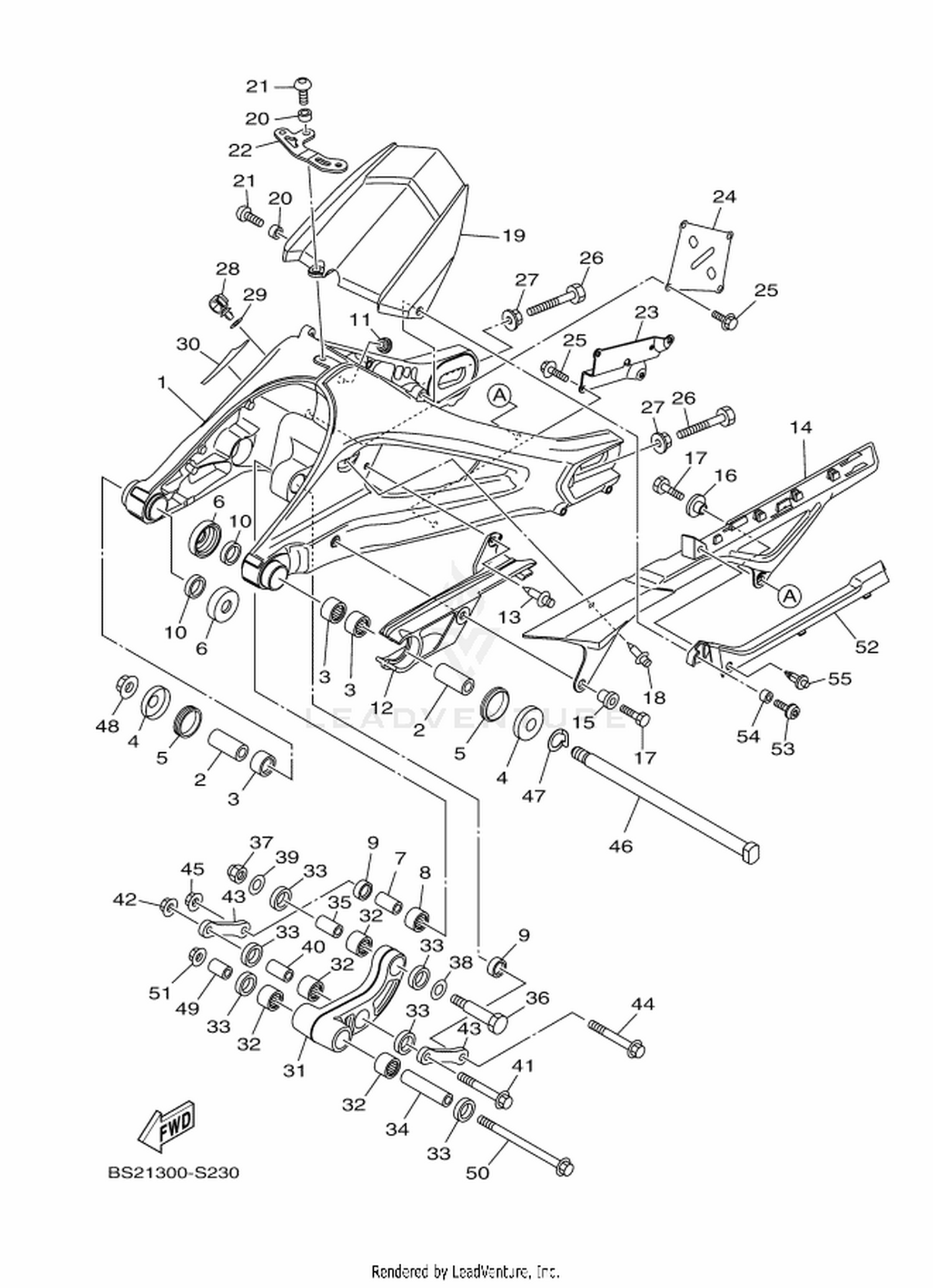 23 REAR ARM