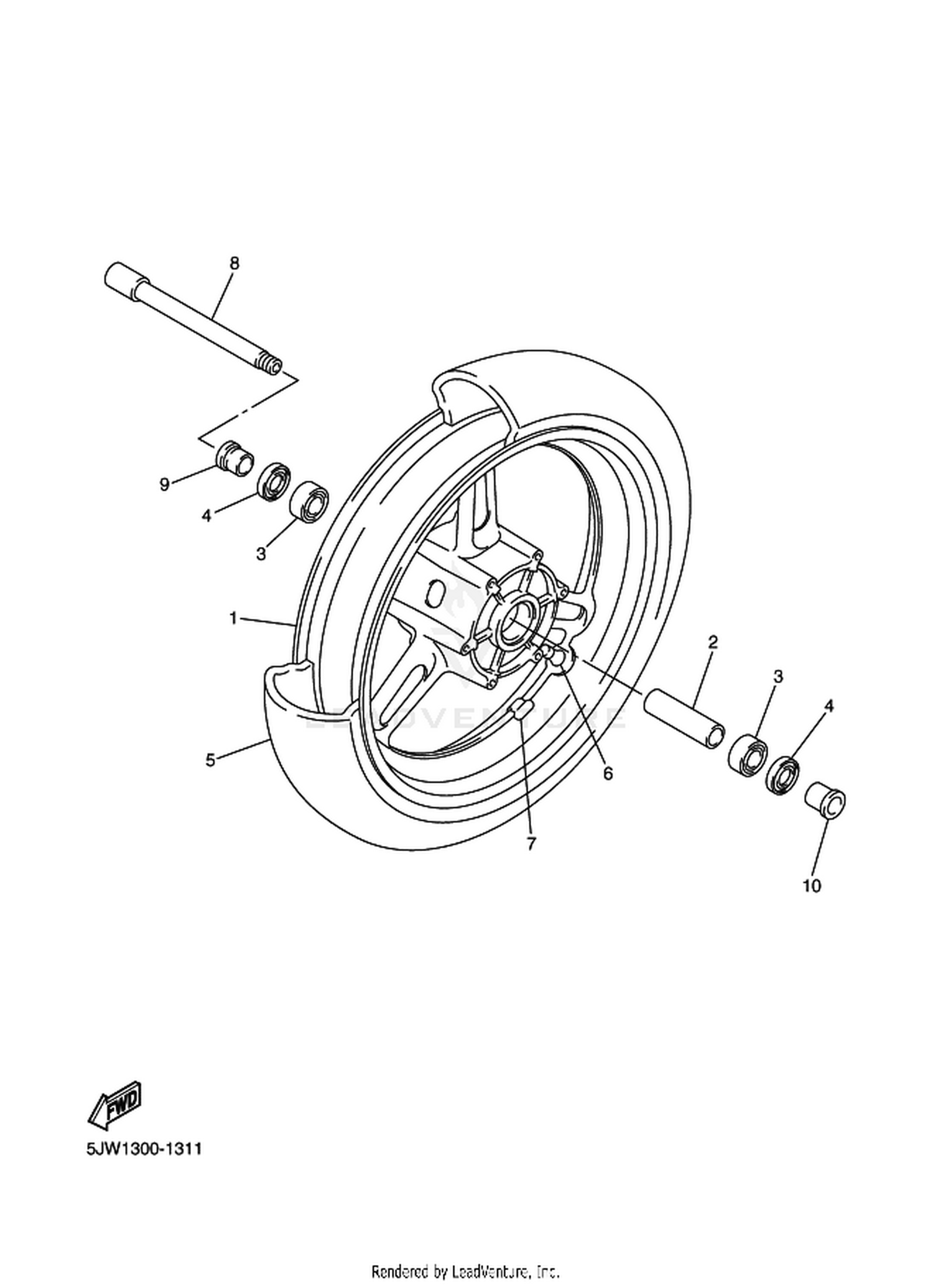 31 FRONT WHEEL