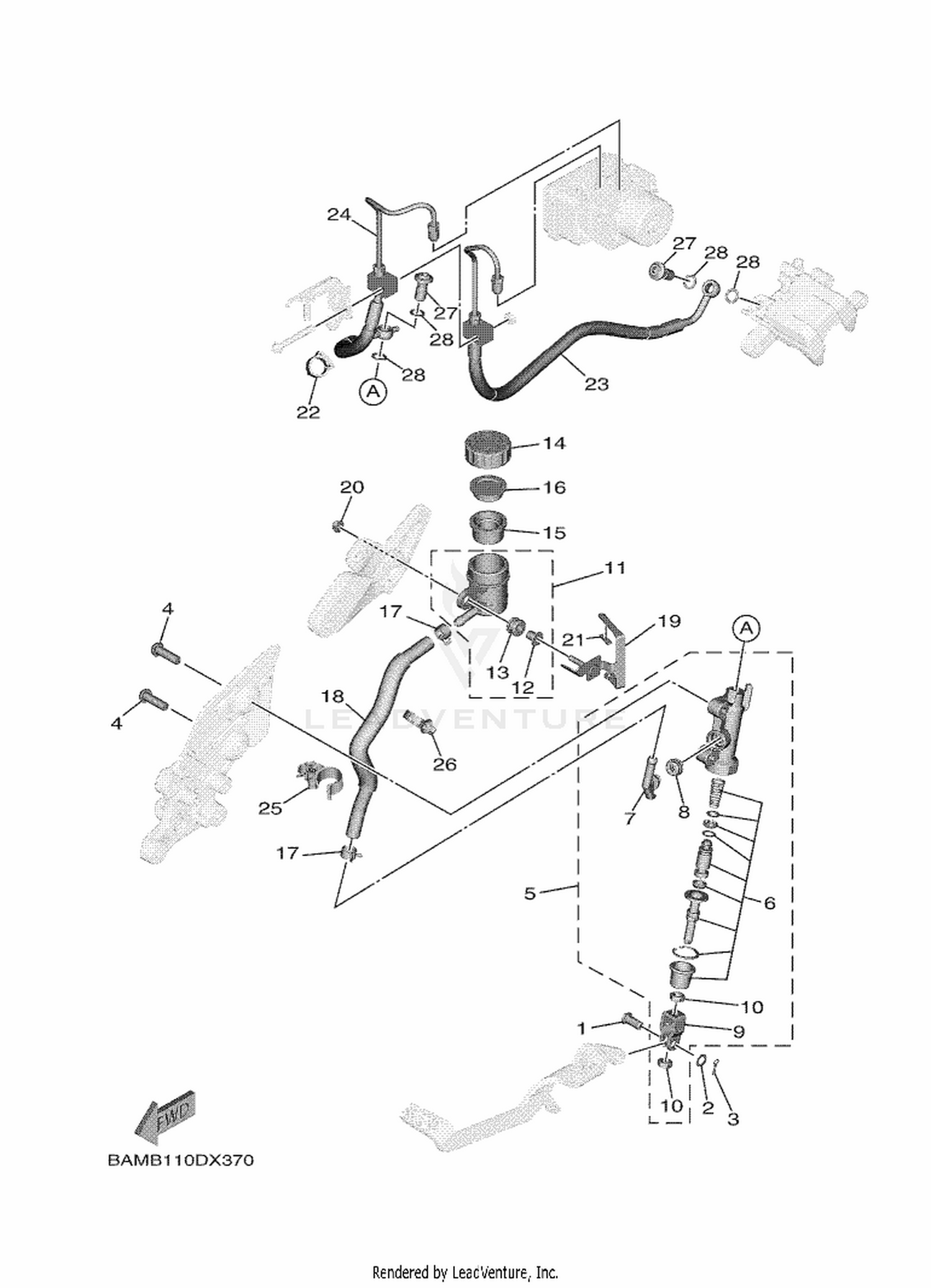 35 REAR MASTER CYLINDER