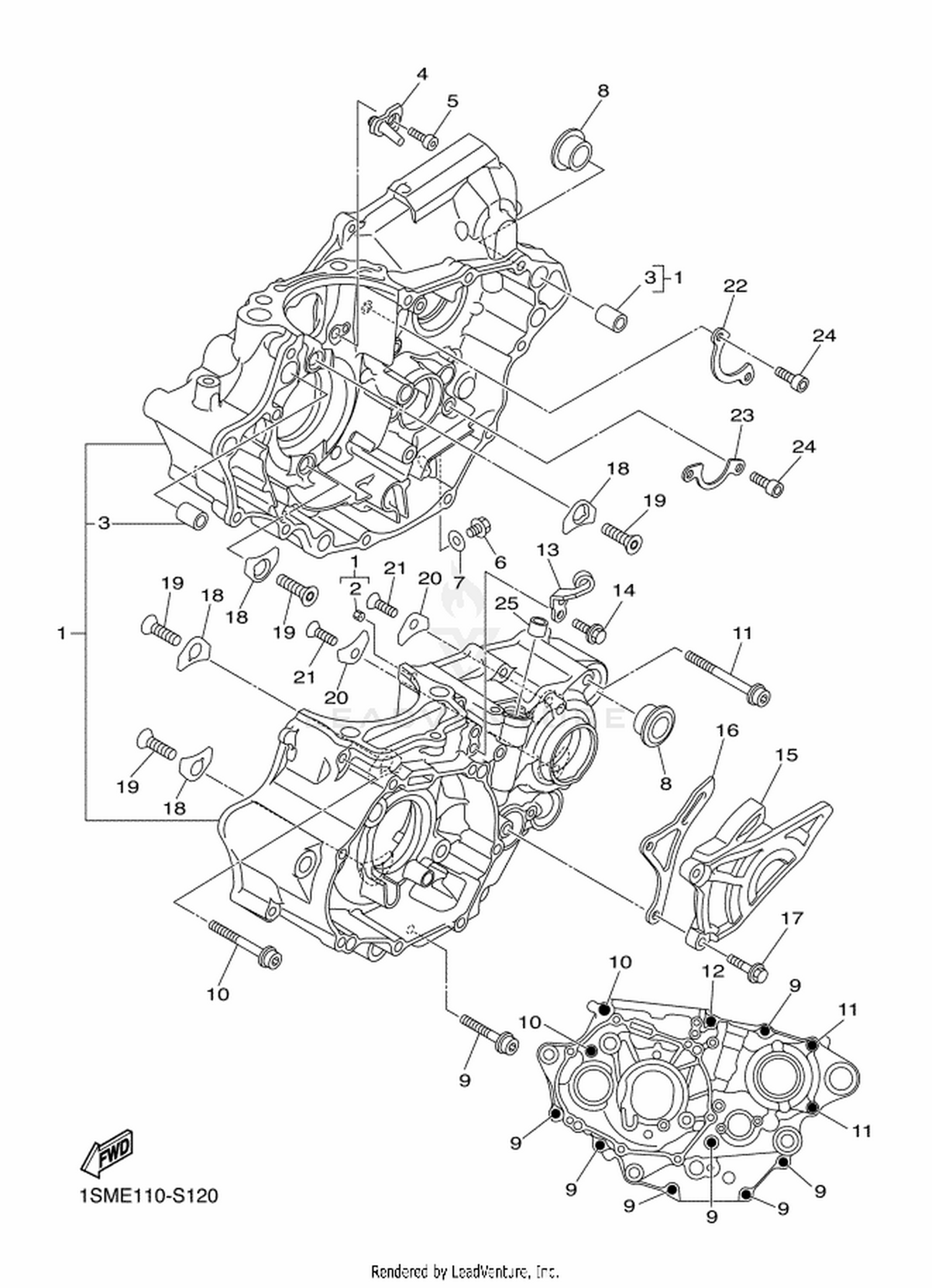 12 CRANKCASE