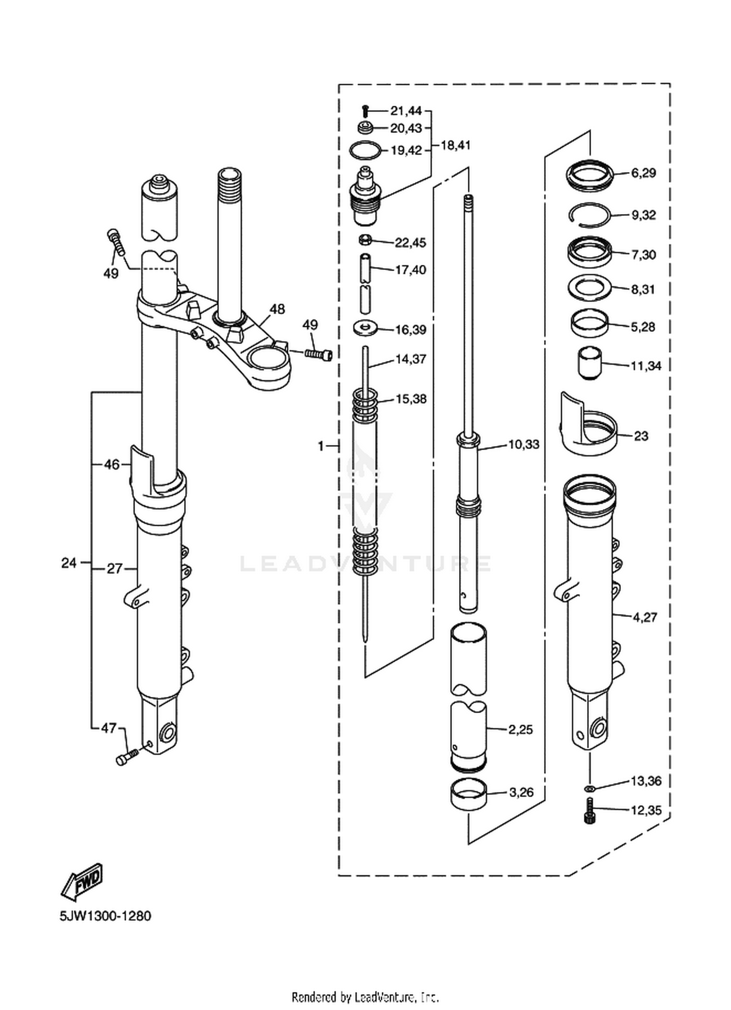 28 FRONT FORK