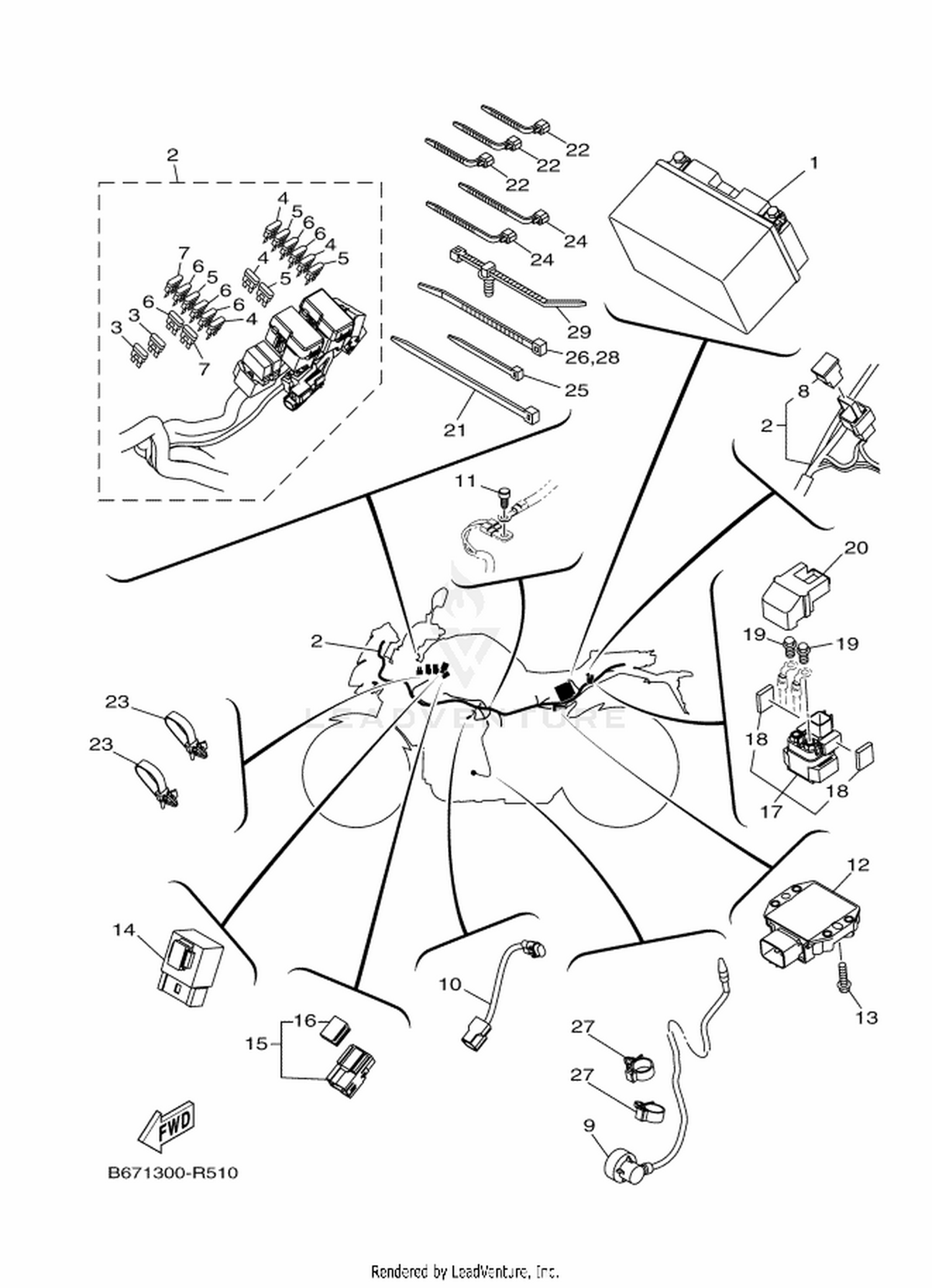 Assembly diagram