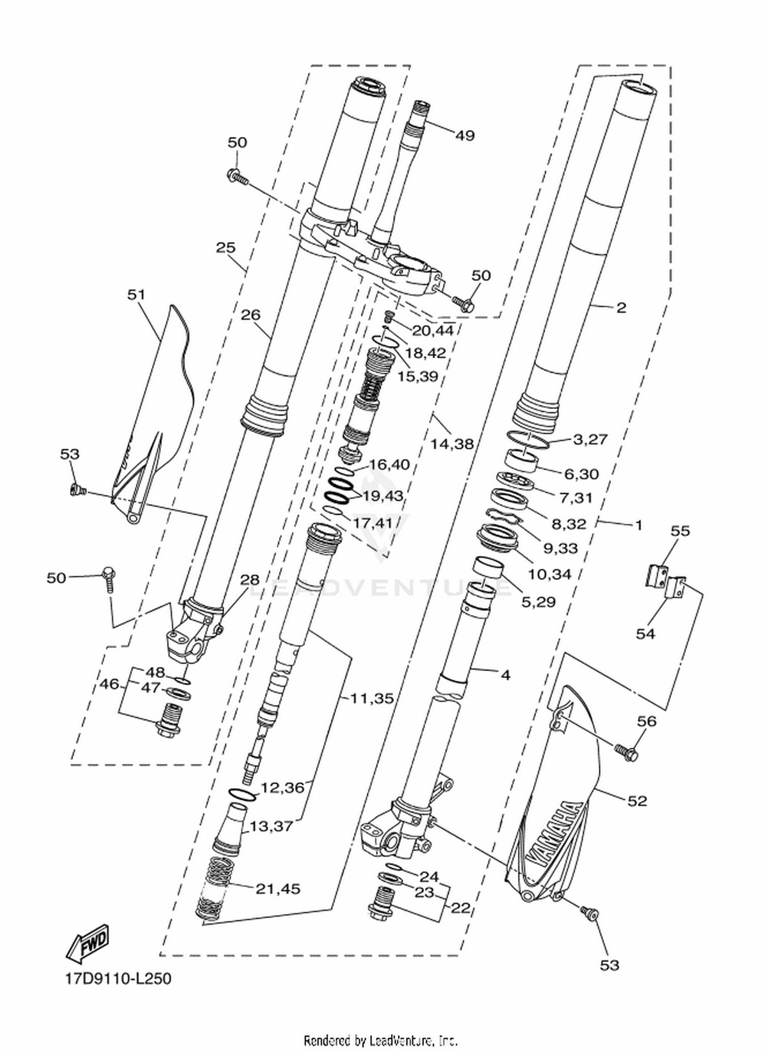 25 FRONT FORK