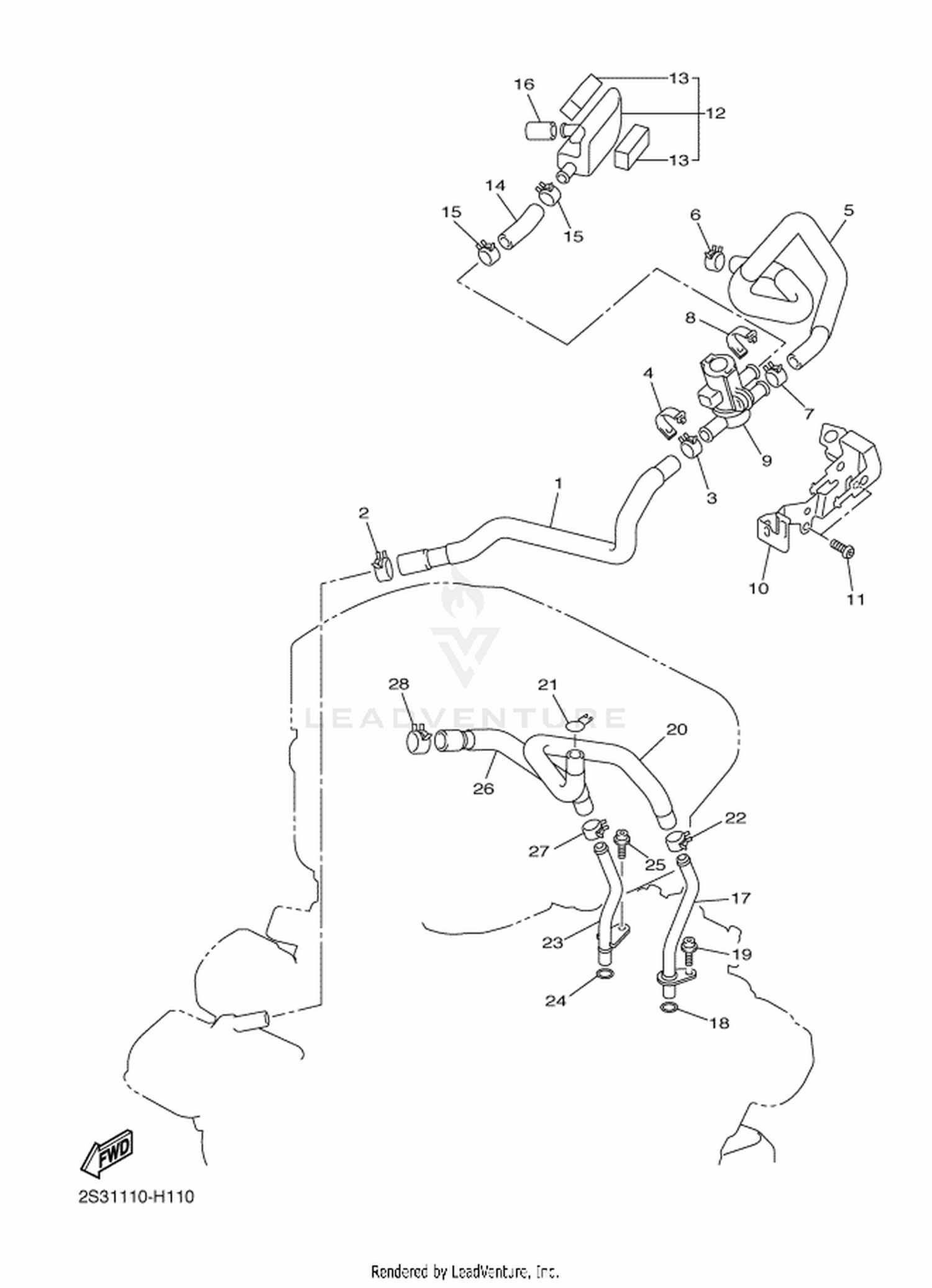 11 AIR INDUCTION SYSTEM