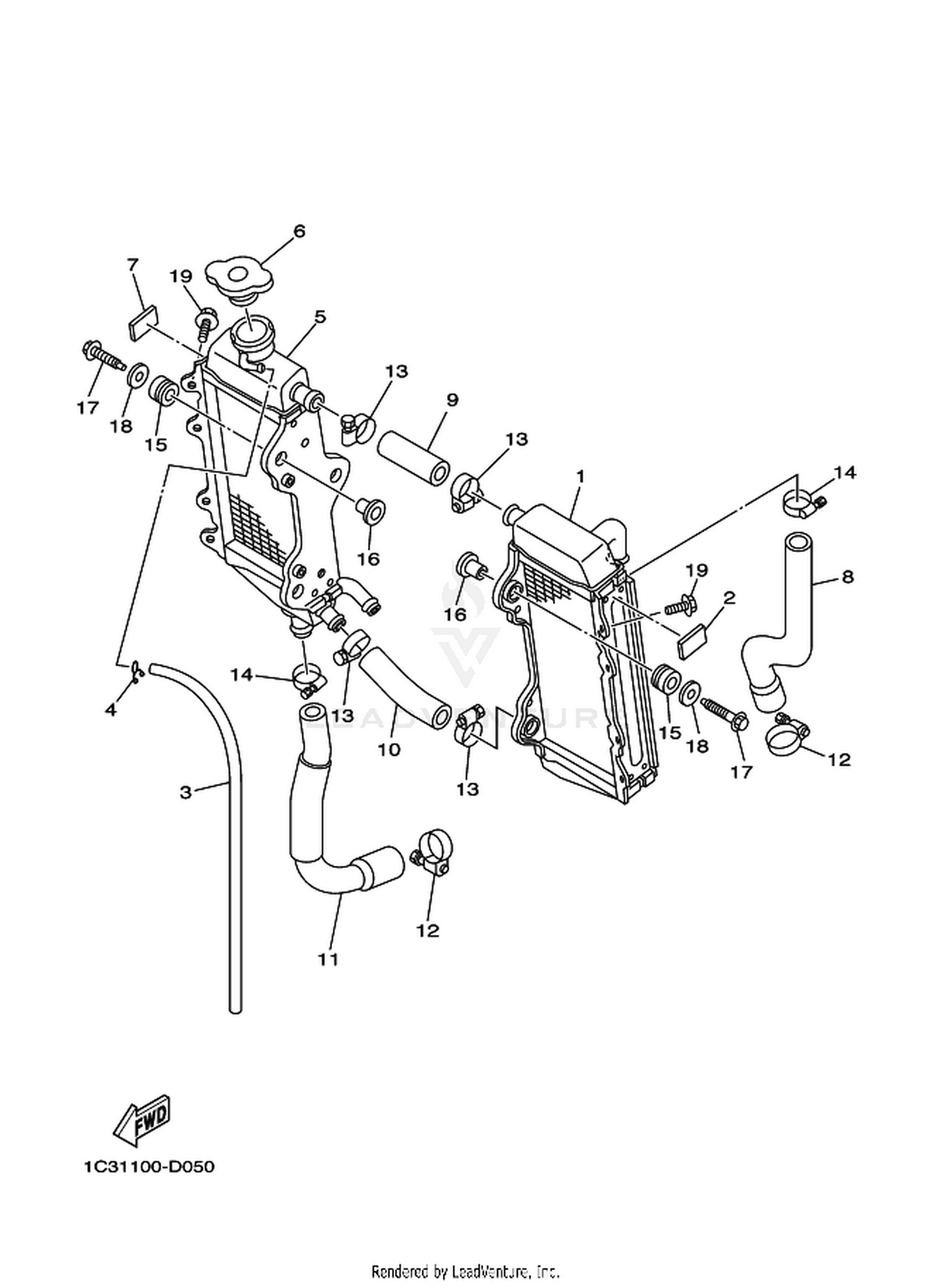 05 RADIATOR  HOSE