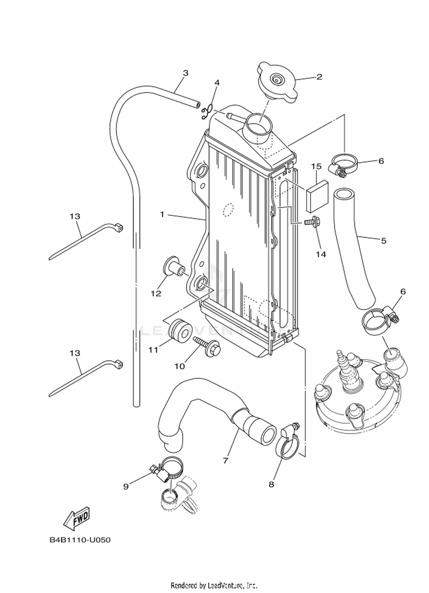 05 RADIATOR  HOSE