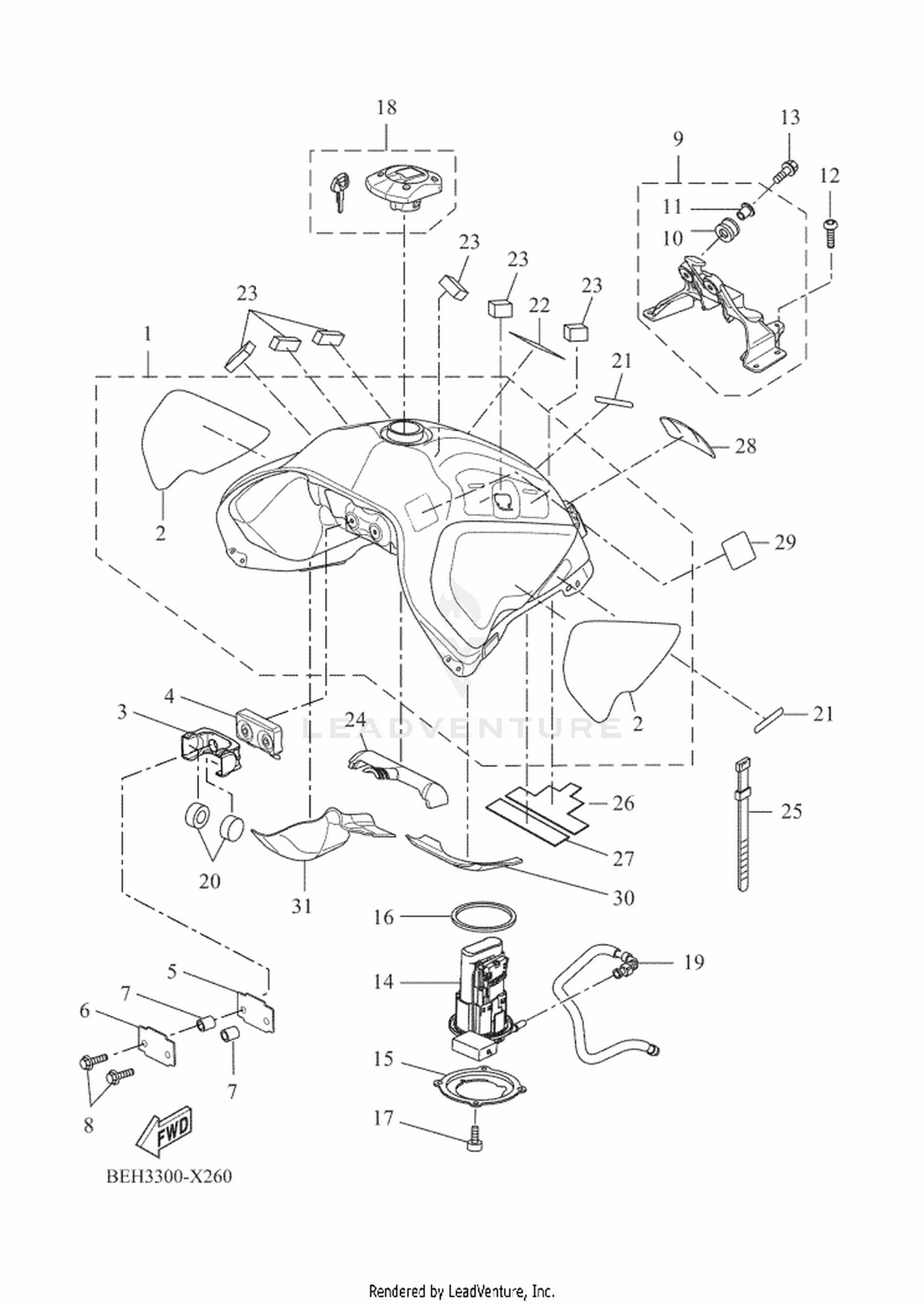 Assembly diagram